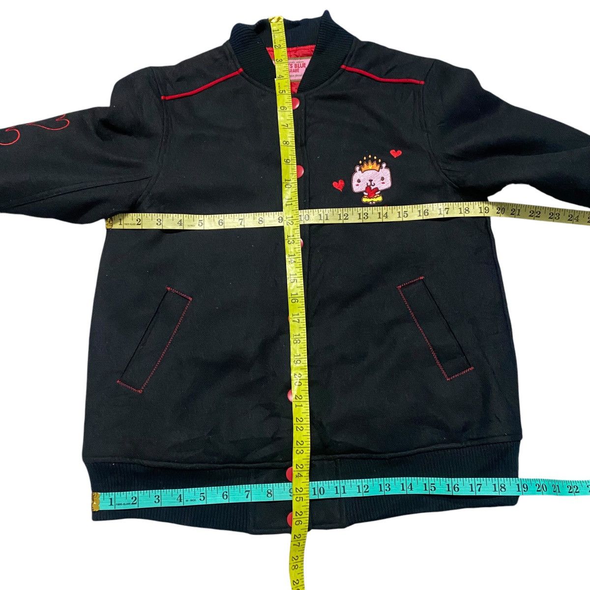 Hysteric Glamour SHINJI ABE Betty's Blue Varsity Wool Jacket Size M / US 6-8 / IT 42-44 - 16 Thumbnail