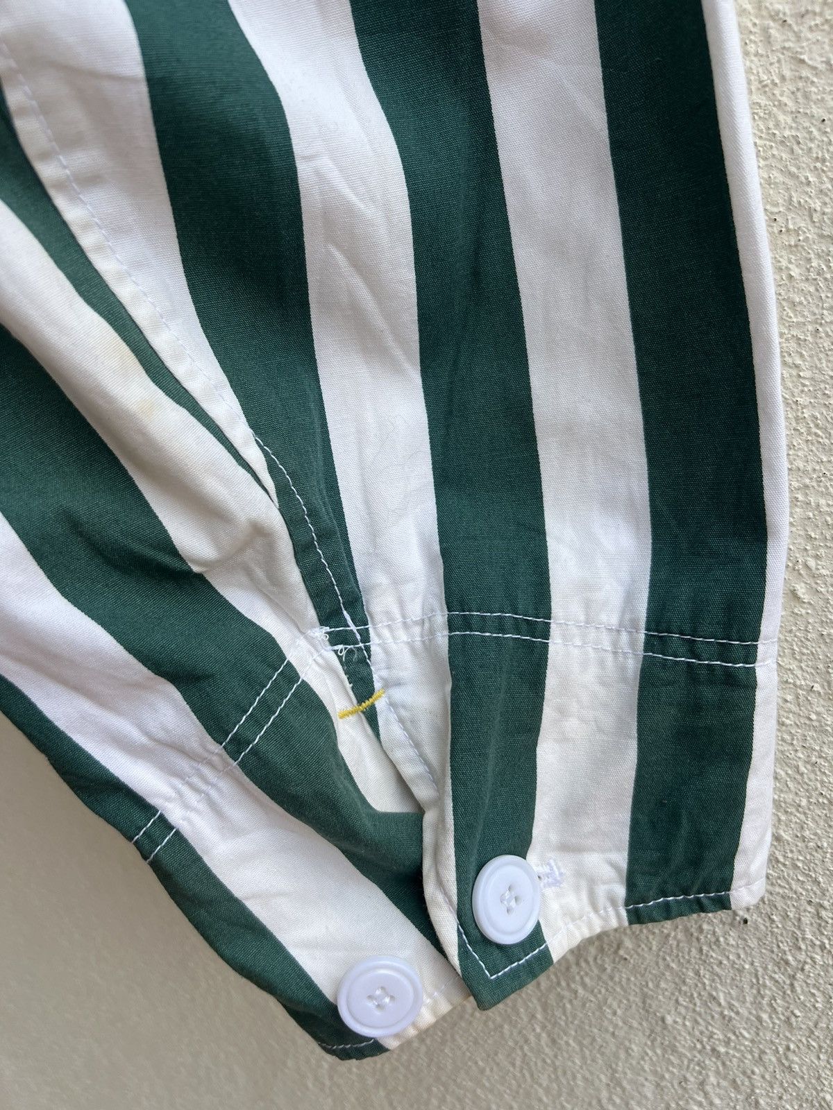 45rpm Vintage 90s 45rpm Japan Border Striped Cropped Jacket Size US XL / EU 56 / 4 - 17 Thumbnail