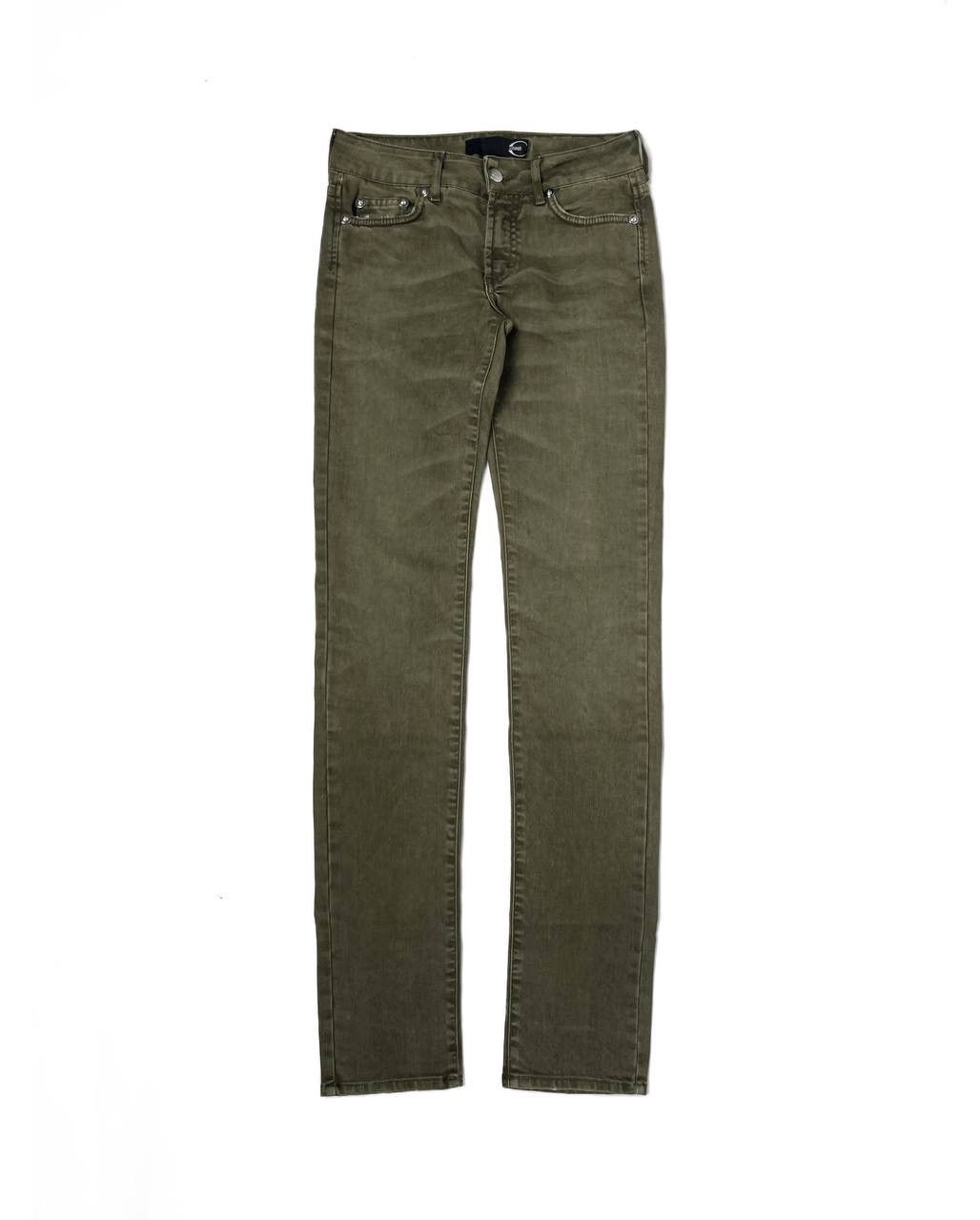 Just Cavalli Roberto Cavalli Vintage Long Inseam Whiskered Skinny Jeans Size US 28 / EU 44 - 1 Thumbnail