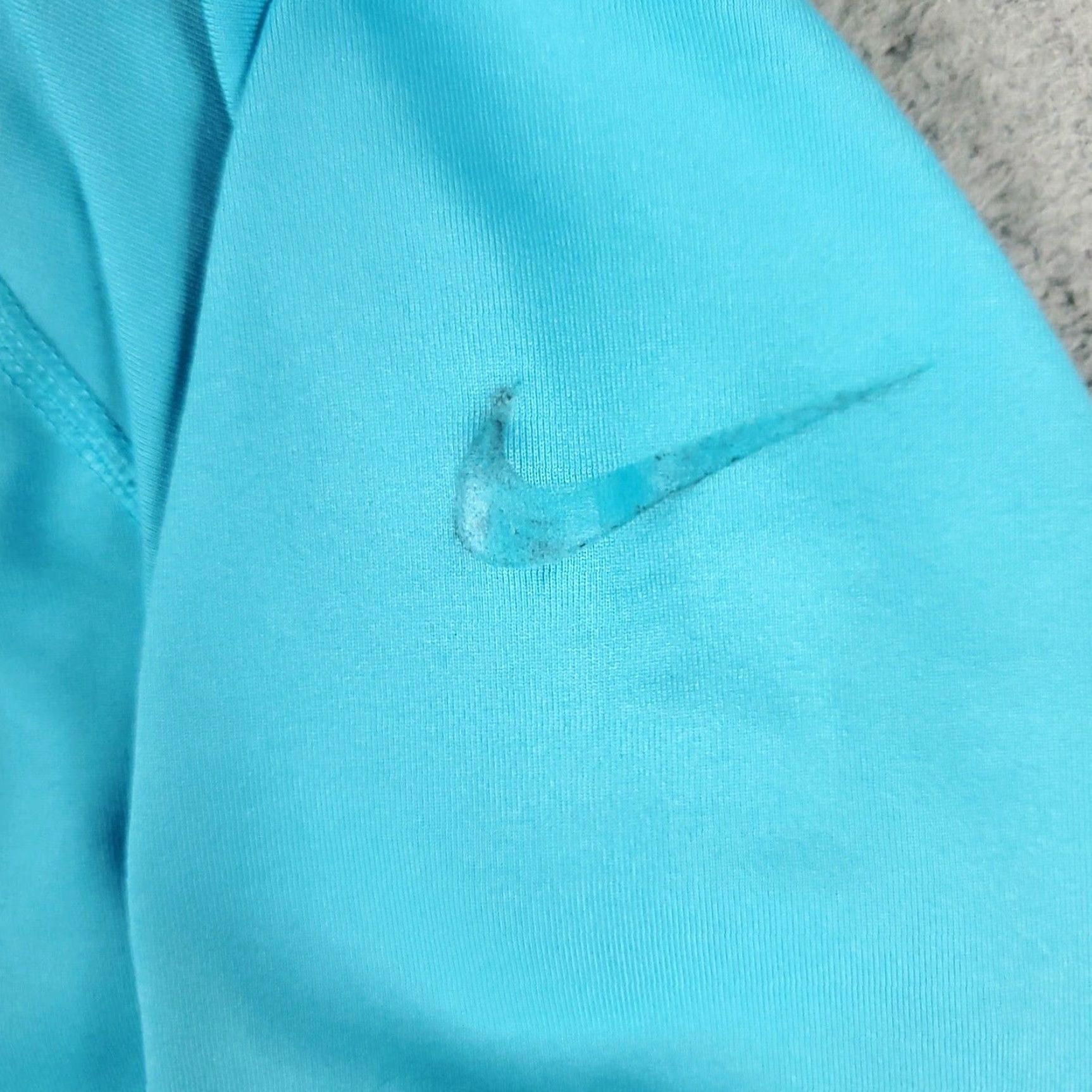 Nike Nike Women's Small Blue Pullover Hoodie Sweatshirt Casual Activewear Slim Fit Swoosh Logo Size S / US 4 / IT 40 - 5 Thumbnail