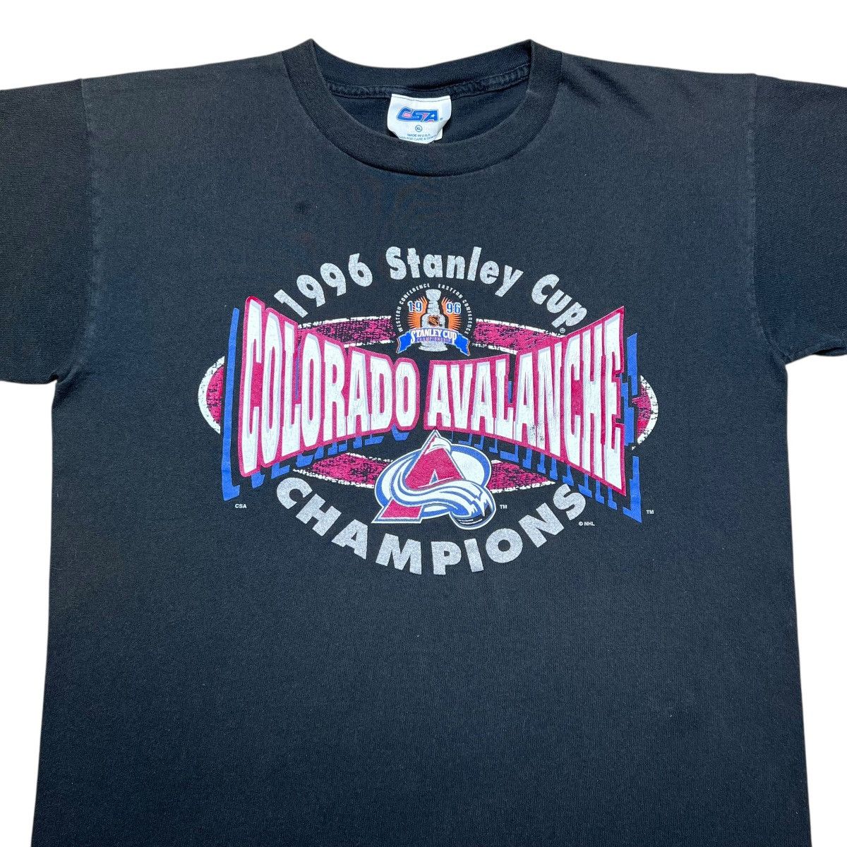 NHL 96 NHL Colorado Avalanche Stanley Cup Champions Graphic Tee Size US XL / EU 56 / 4 - 4 Thumbnail