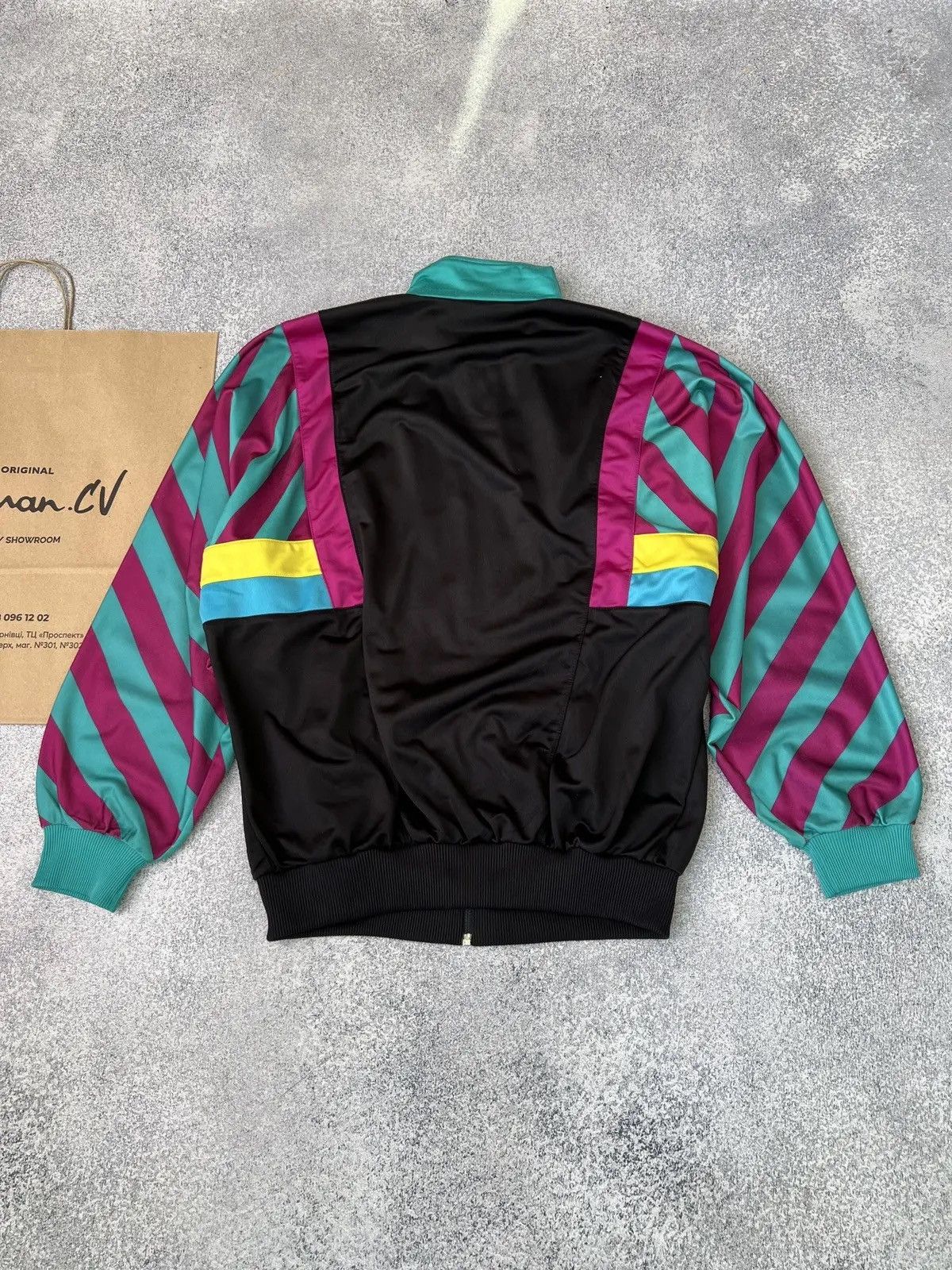 Adidas × Vintage Vintage Adidas Champion 90-s style zip sweatshirt Size US L / EU 52-54 / 3 - 9 Thumbnail