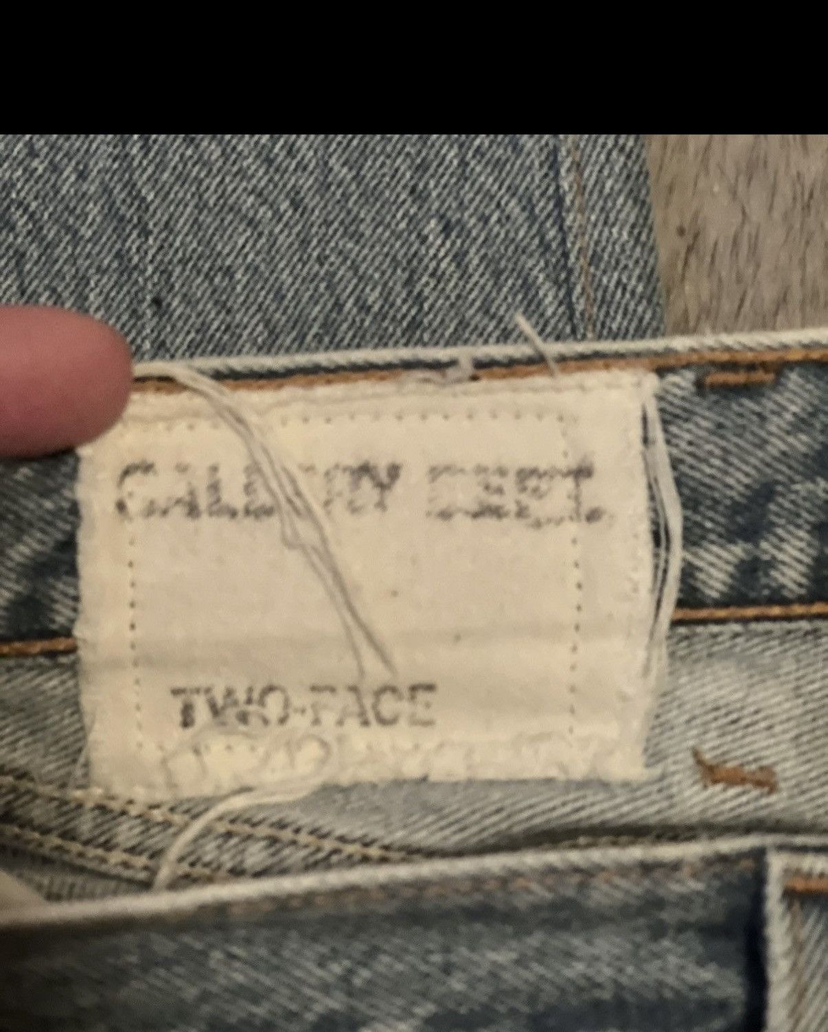 Gallery Dept. Gallery Dept 'Two-Face' 5001 Denim (size 38) Size US 38 / EU 54 - 5 Thumbnail