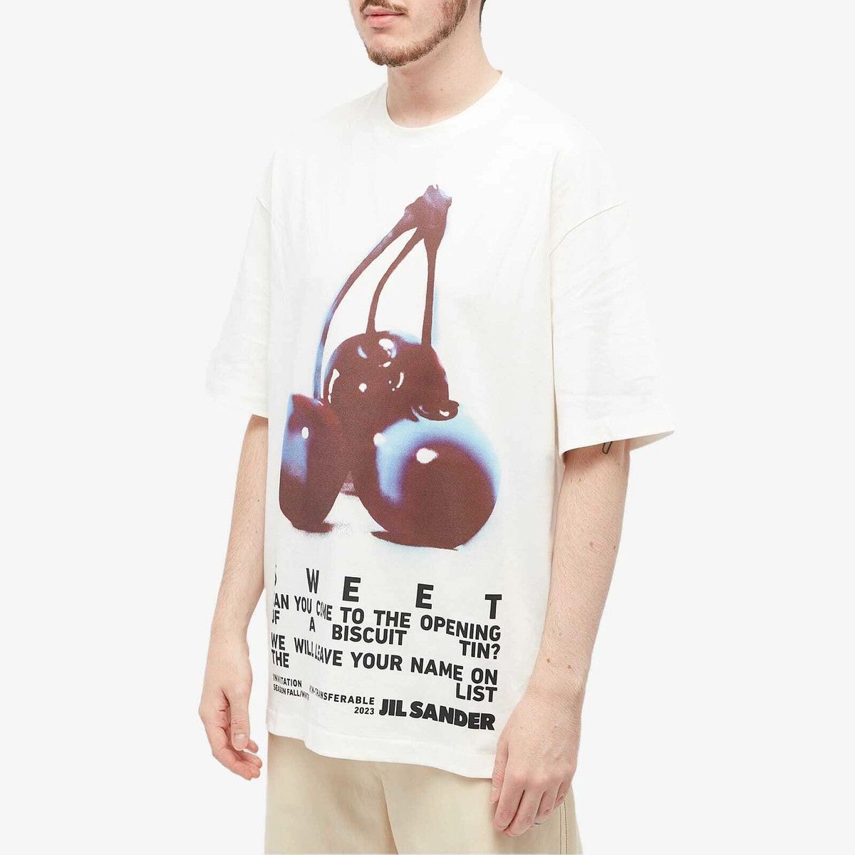 Jil Sander o1y1124 Short Sleeves T-Shirt in Multicolor Size US M / EU 48-50 / 2 - 2 Thumbnail