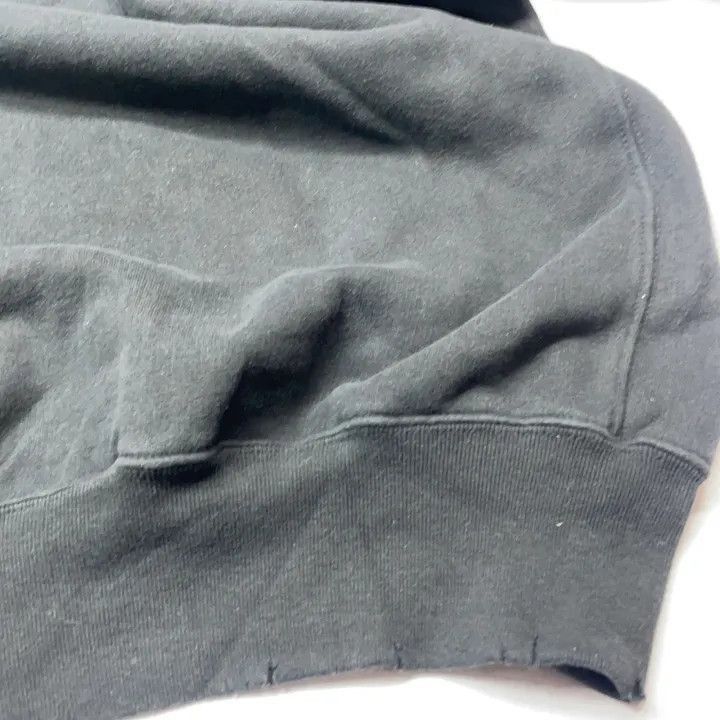 Balenciaga Balenciaga Balenciaga Black Crewneck Sweatshirt with Print Size US XS / EU 42 / 0 - 9 Thumbnail