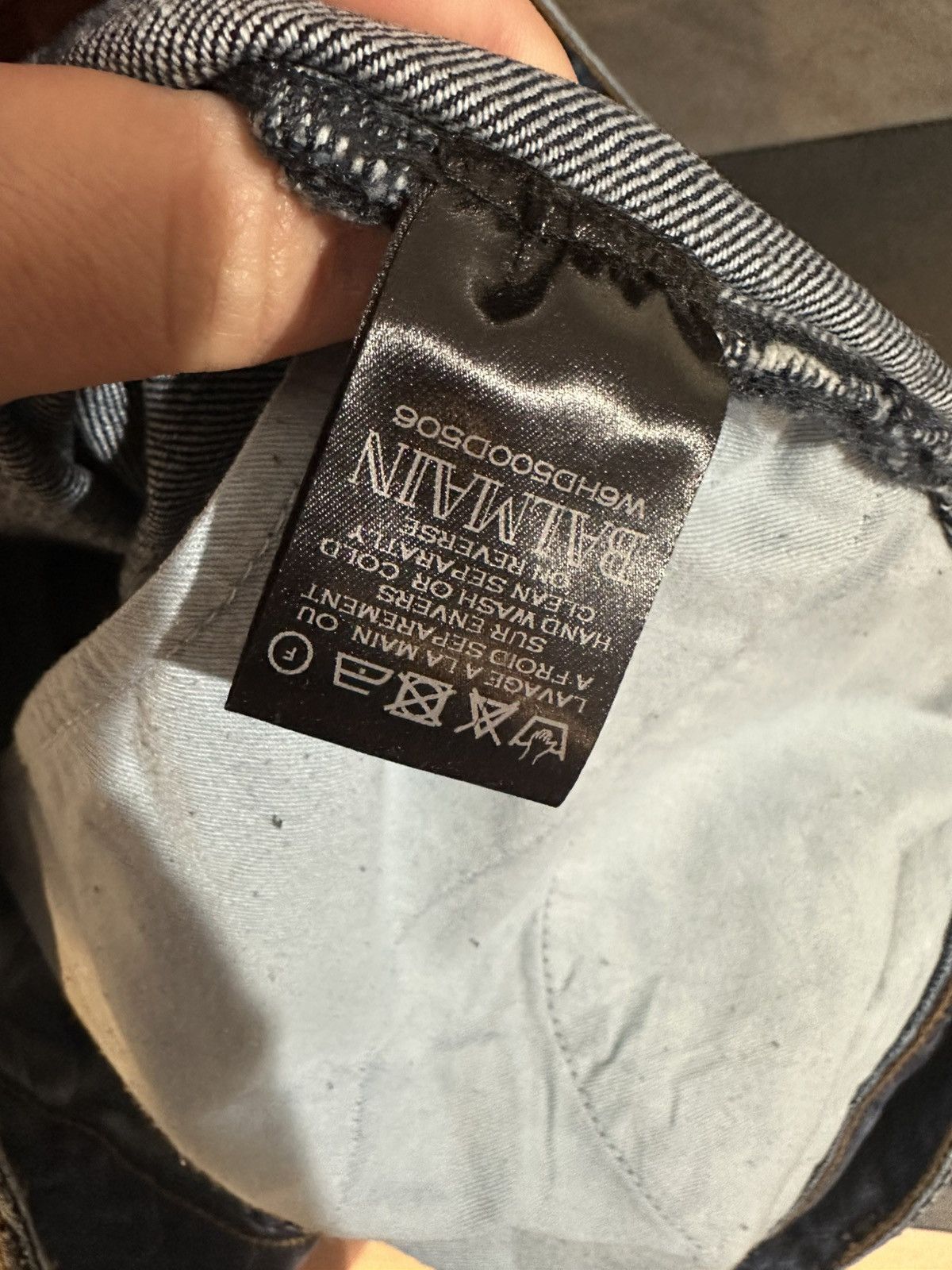 Balmain Balmain Biker Denim Size US 36 / EU 52 - 8 Thumbnail