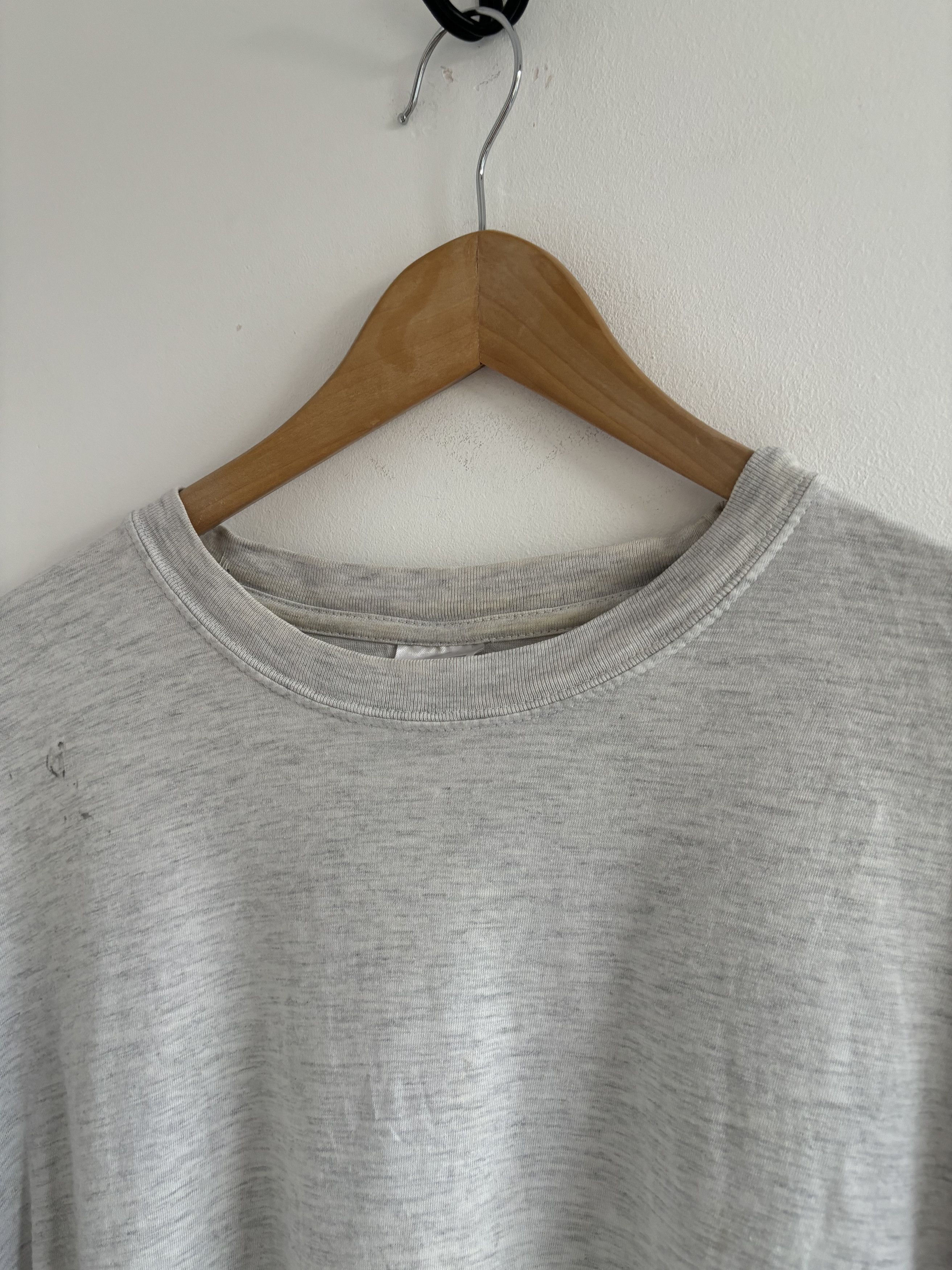 Jerzees × Vintage Vintage Trashed Blank Tee Size US XL / EU 56 / 4 - 3 Thumbnail