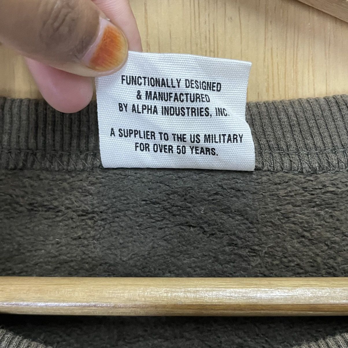 Alpha Industries Alpha Industries Inc Single Pocket Crewneck Sweatshirt Size US M / EU 48-50 / 2 - 11 Thumbnail