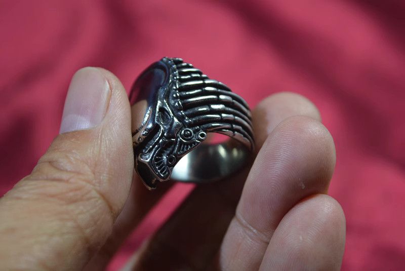 Jewelry Predator Jewelry Rings Open Size Chrome Ring (Size 7-13) Size ONE SIZE - 4 Thumbnail