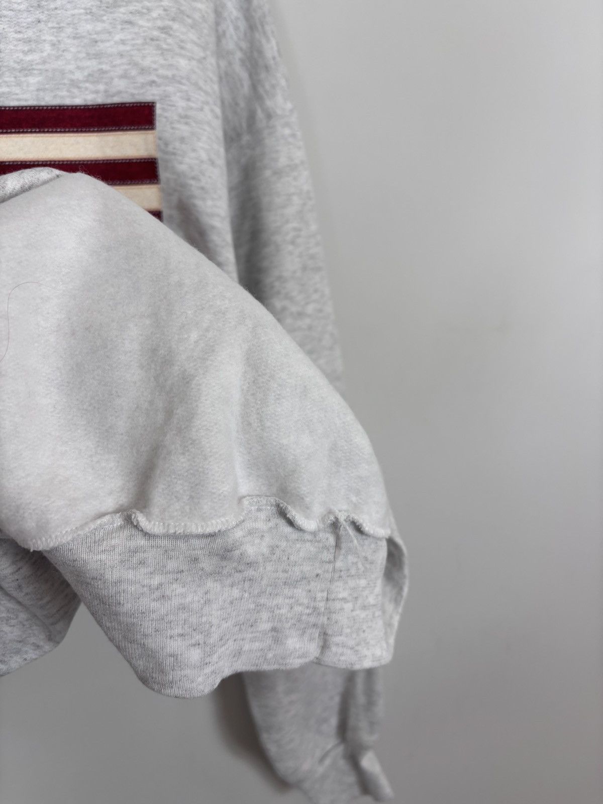 Hanes Vintage Hanes American USA Flag Patriotic Gray Sweatshirt Size US XL / EU 56 / 4 - 13 Thumbnail