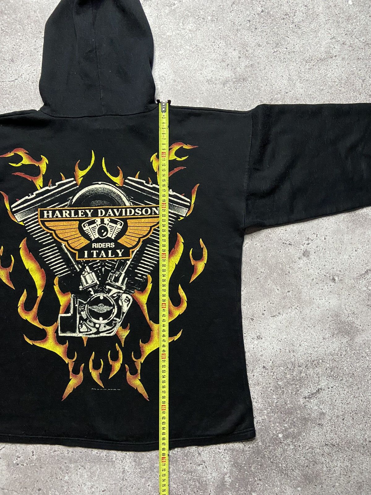 Harley Davidson × Vintage Vintage 1999 Harley Davidson Raiders Italy Hoodie Size US M / EU 48-50 / 2 - 7 Thumbnail