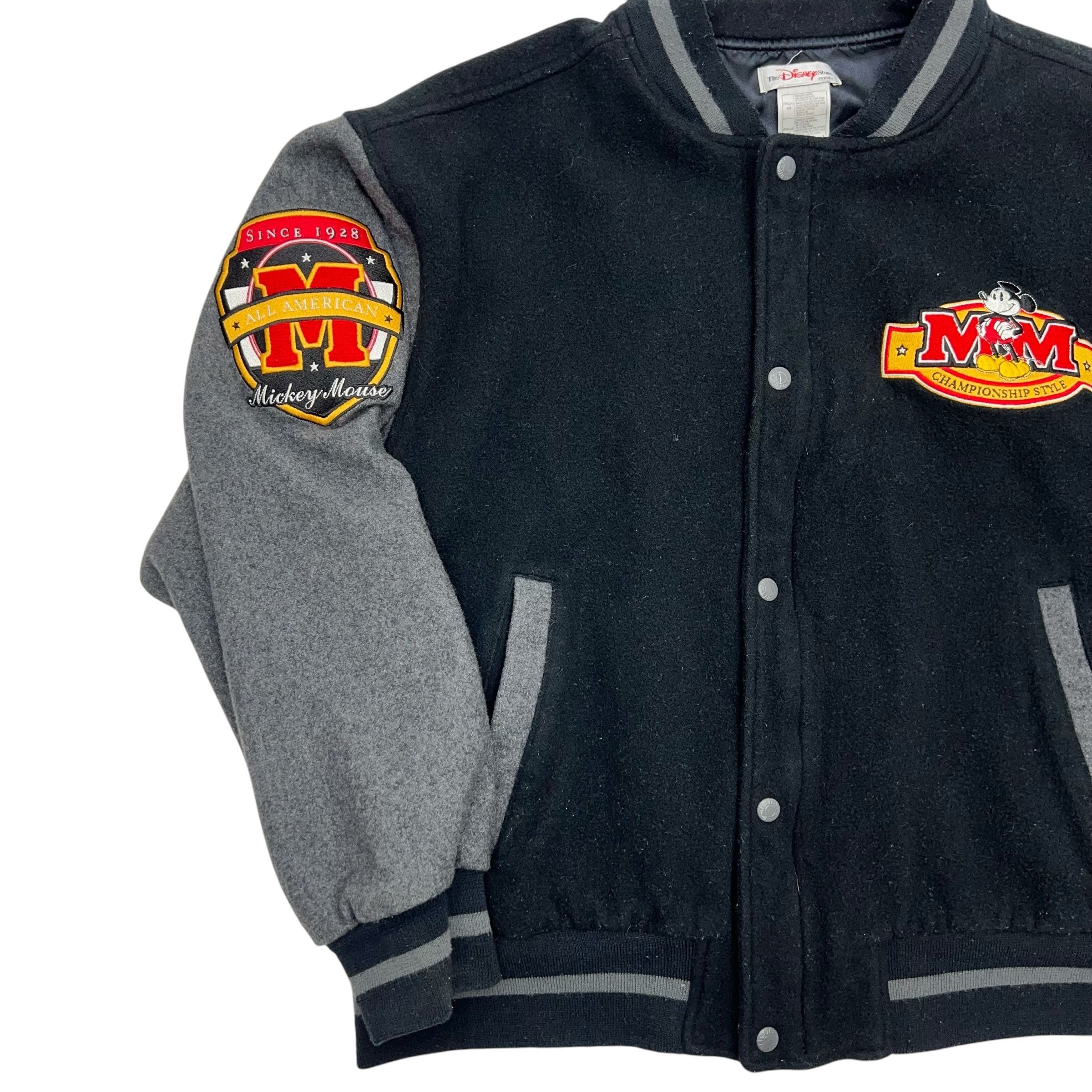 Disney × Mickey Mouse × Vintage Vintage Mickey Mouse Varsity Jacket Size US XL / EU 56 / 4 - 6 Thumbnail
