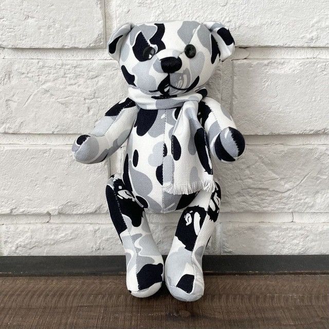 Bape BAPE CAMO Teddy Bear Plush Doll a bathing ape NIGO Size ONE SIZE - 7 Thumbnail