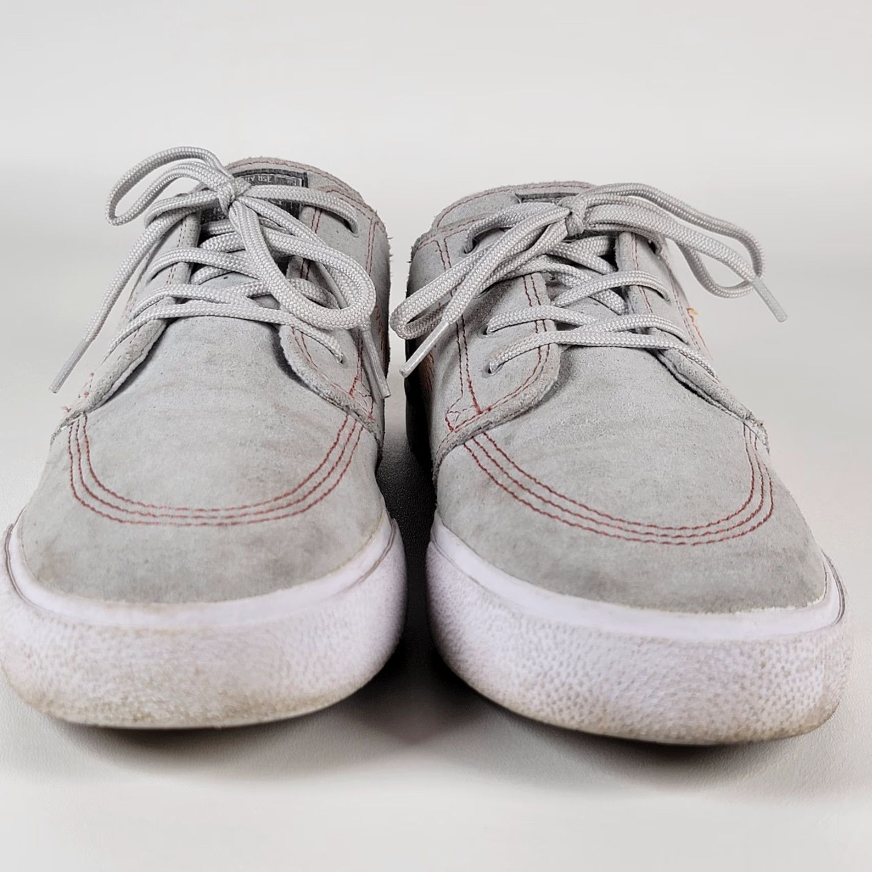 Nike Nike Zoom Stefan Janoski Canvas RM SB Sky Grey Orange Sneaker Mens 11.5 Size US 11 / EU 44 - 3 Thumbnail