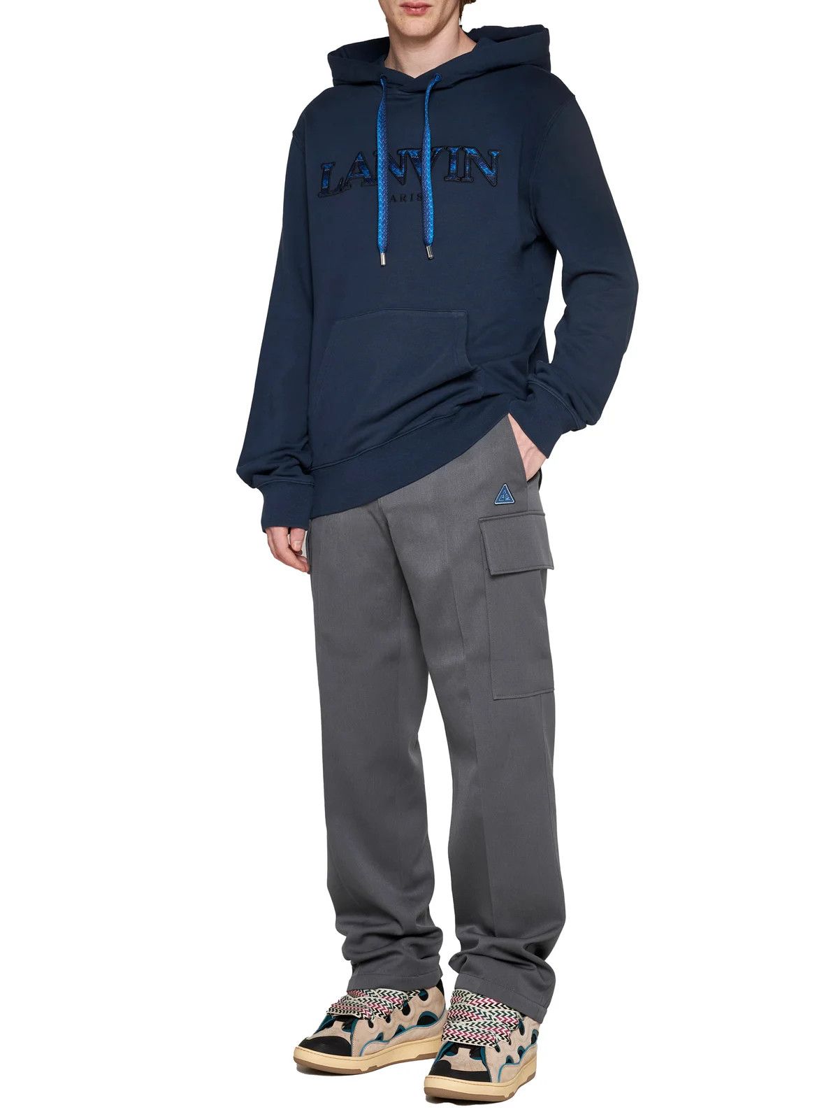 Lanvin o1y0125 Jogger & Sweatpant in Lead Size US 30 / EU 46 - 4 Thumbnail
