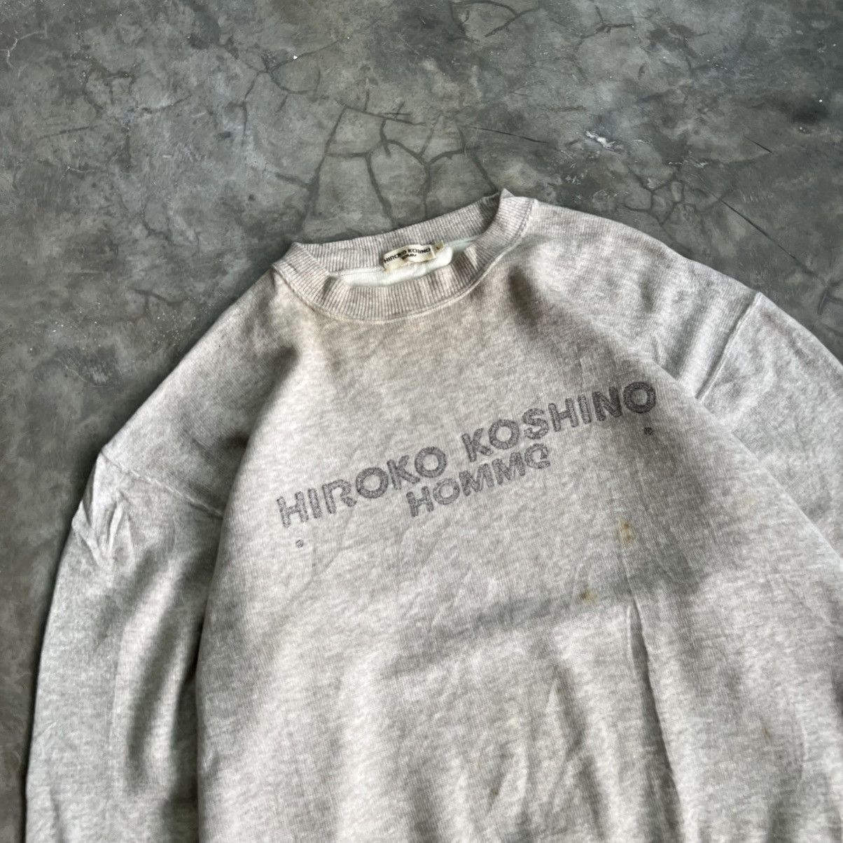 Hiroko Koshino Homme 19990’s Hiroko Koshino Homme Crewneck Size US L / EU 52-54 / 3 - 2 Thumbnail