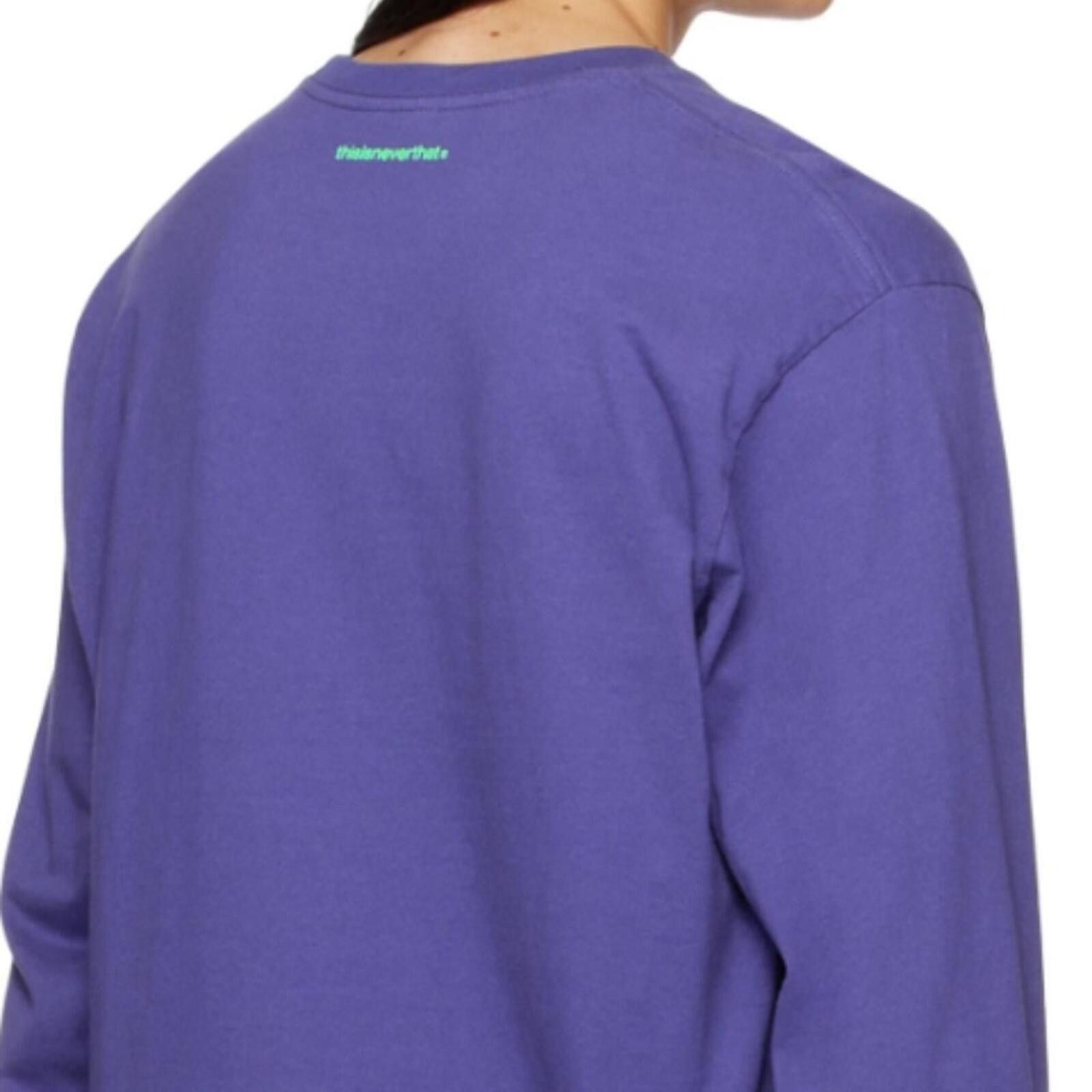 thisisneverthat thisisneverthat Purple Logo Long Sleeve T-Shirt Small Size US S / EU 44-46 / 1 - 7 Thumbnail