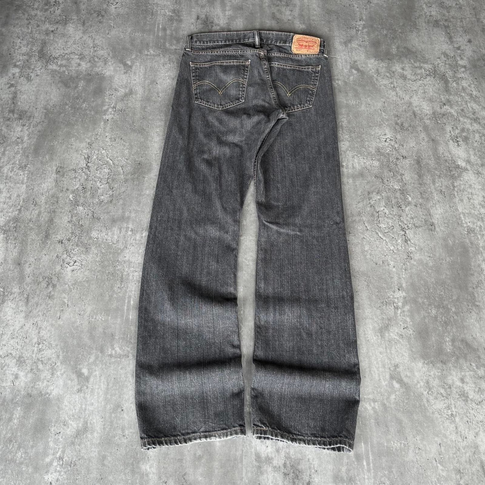 Levi's × Levi's Vintage Clothing Vintage Levi’s 514 Faded Grey Grunge Opium Denim Jeans Size US 33 - 1 Thumbnail