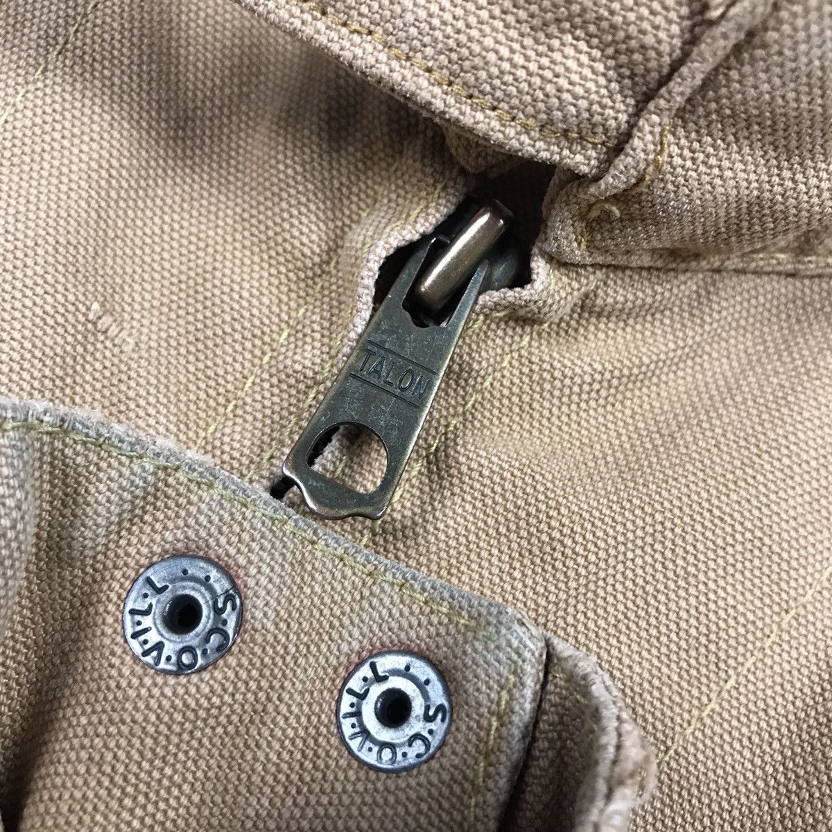 Levi's Vintage Clothing × Vintage Vintage Levi’s workers chore zipper jacket Size US M / EU 48-50 / 2 - 14 Thumbnail