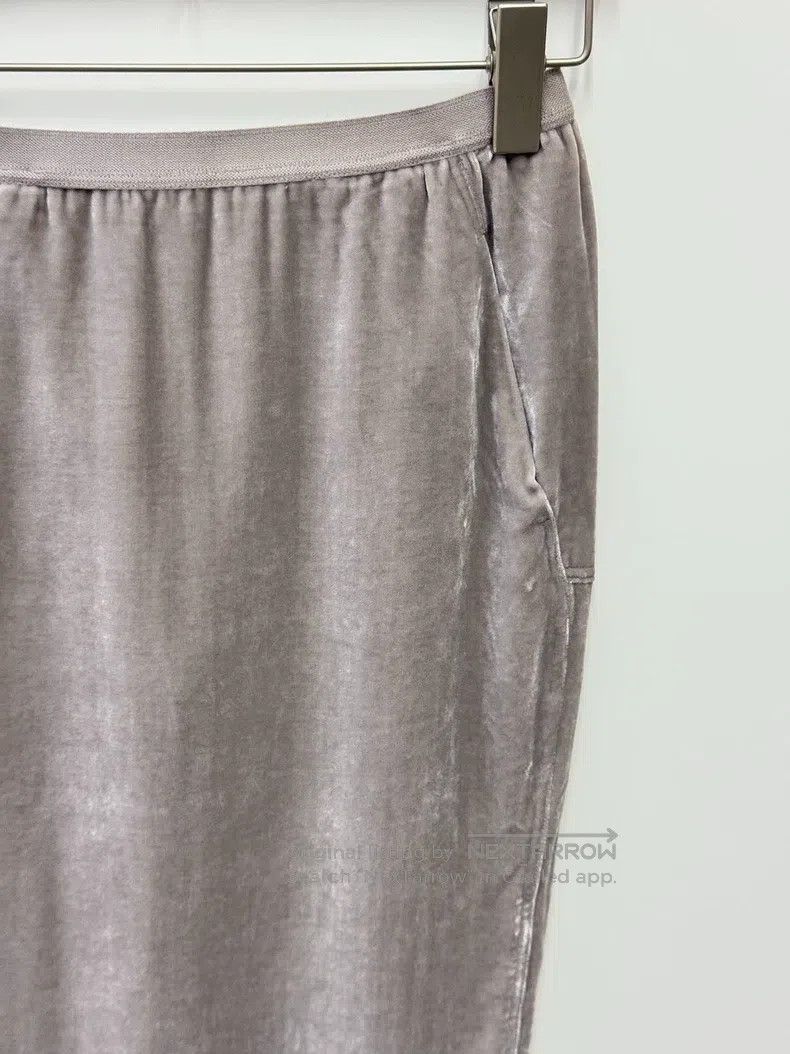 Rick Owens Rick Owens Velvet half skirt Size 39" - 1 Thumbnail