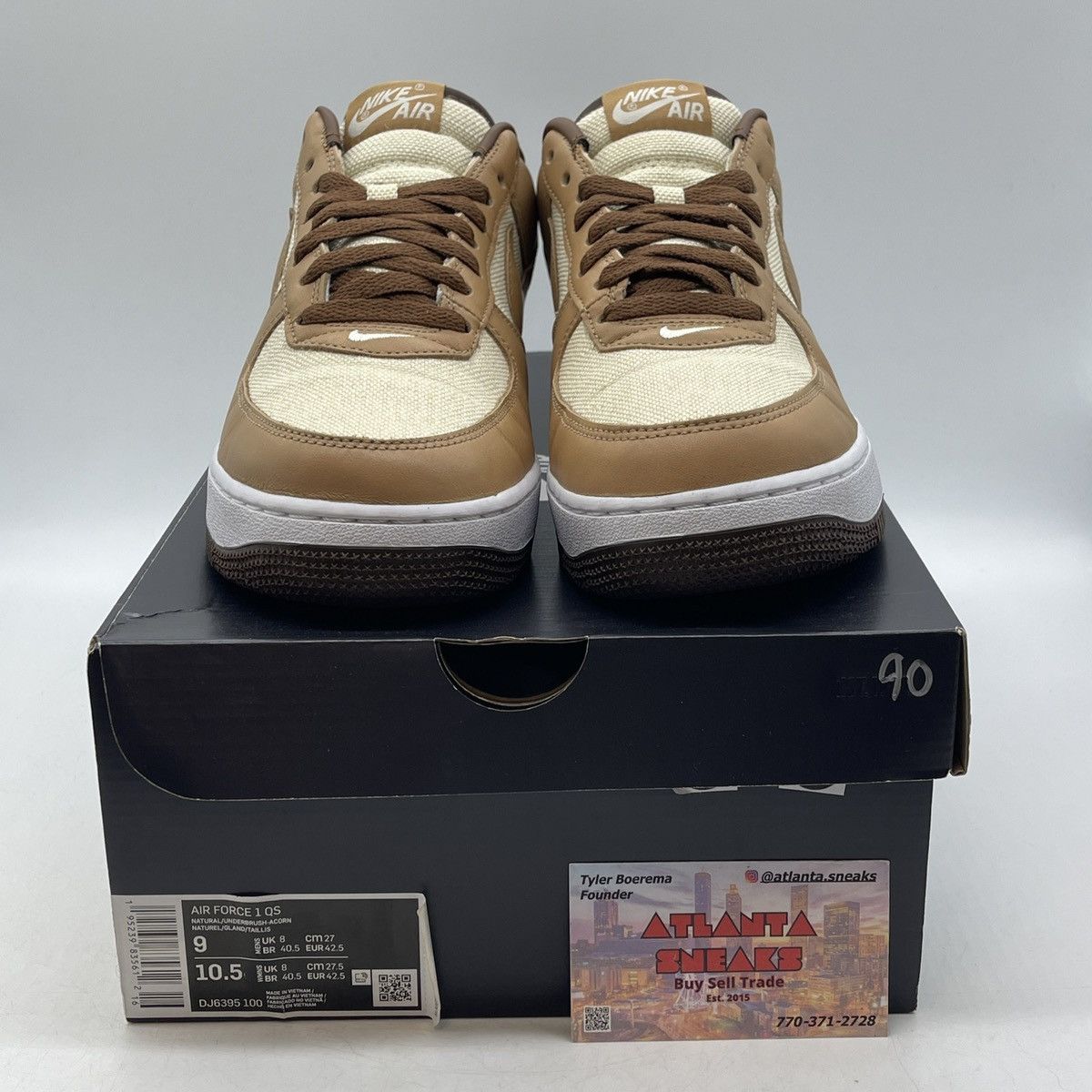 Nike Air Force 1 low acorn Size US 9 / EU 42 - 2 Thumbnail