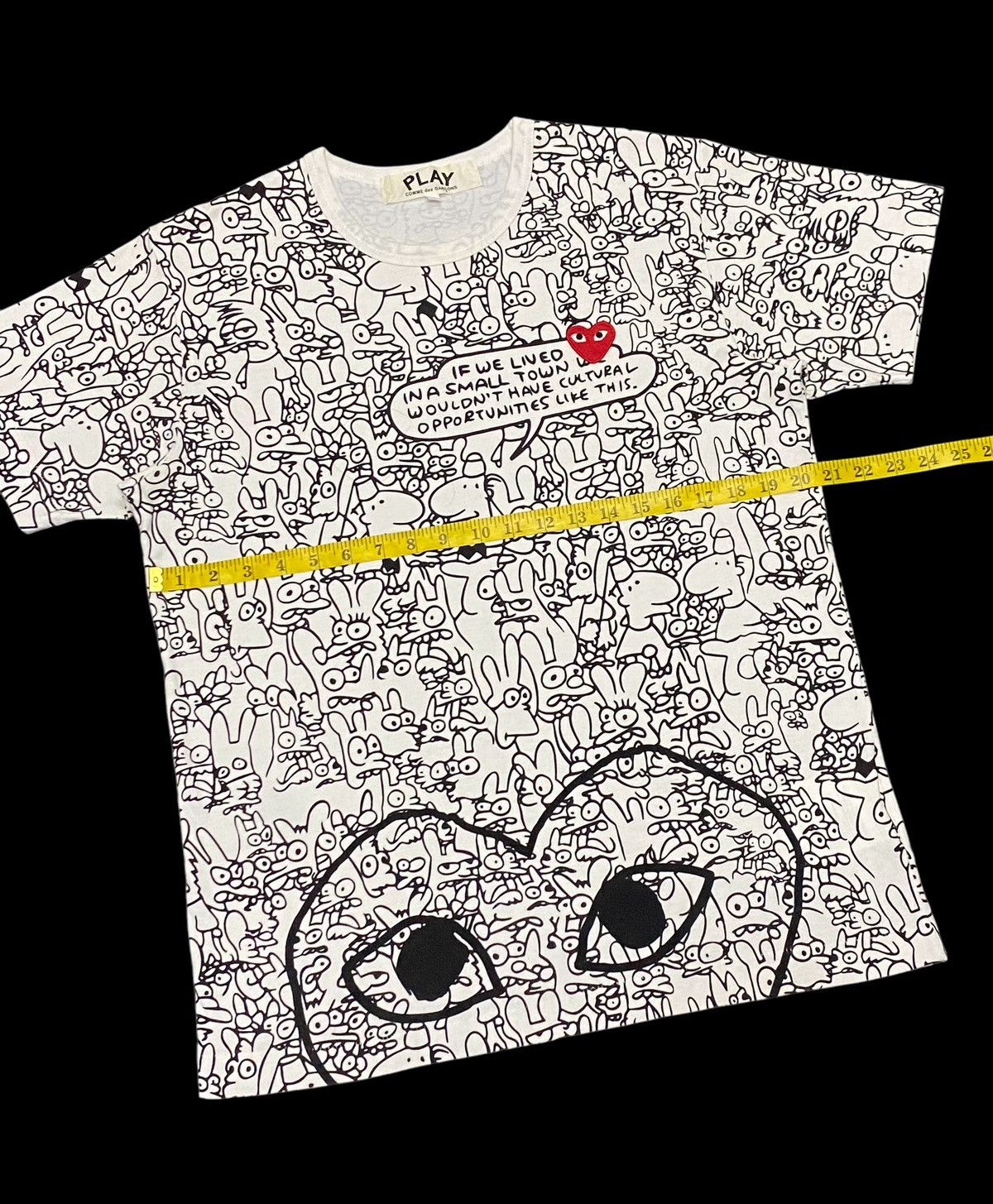Comme des Garcons × Comme des Garcons PLAY AD2009 Comme Des Garçons Play X Matt Groening Shirt Size US L / EU 52-54 / 3 - 12 Thumbnail