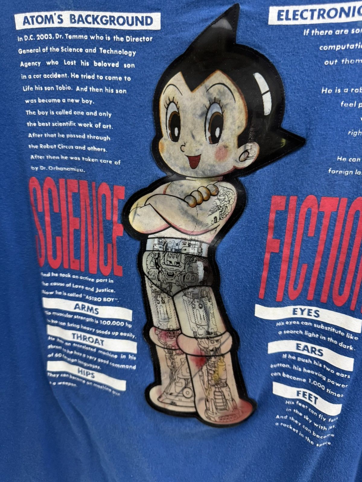 Japanese Brand Vtg 90s Astro Boy 3D Tshirt Size US L / EU 52-54 / 3 - 6 Thumbnail