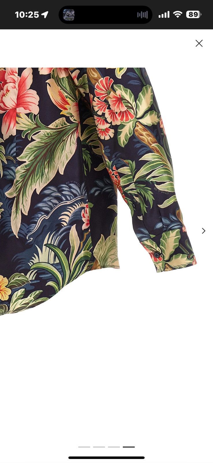 Etro ETRO Silk Floral Button Up Shirt Size US M / EU 48-50 / 2 - 4 Thumbnail