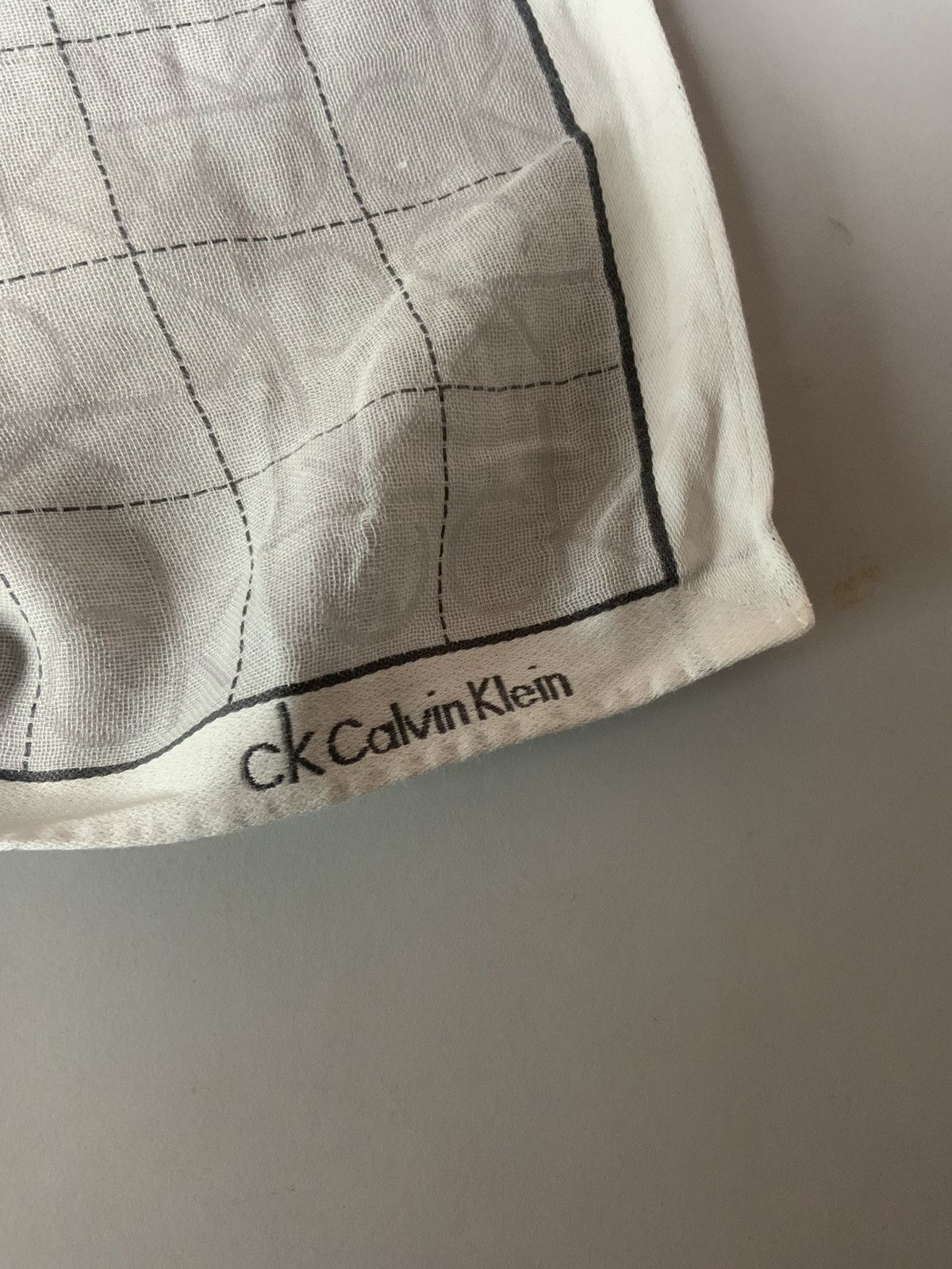 Calvin Klein CK Calvin Klein Monogram Bandana Handkerchief Size ONE SIZE - 10 Thumbnail