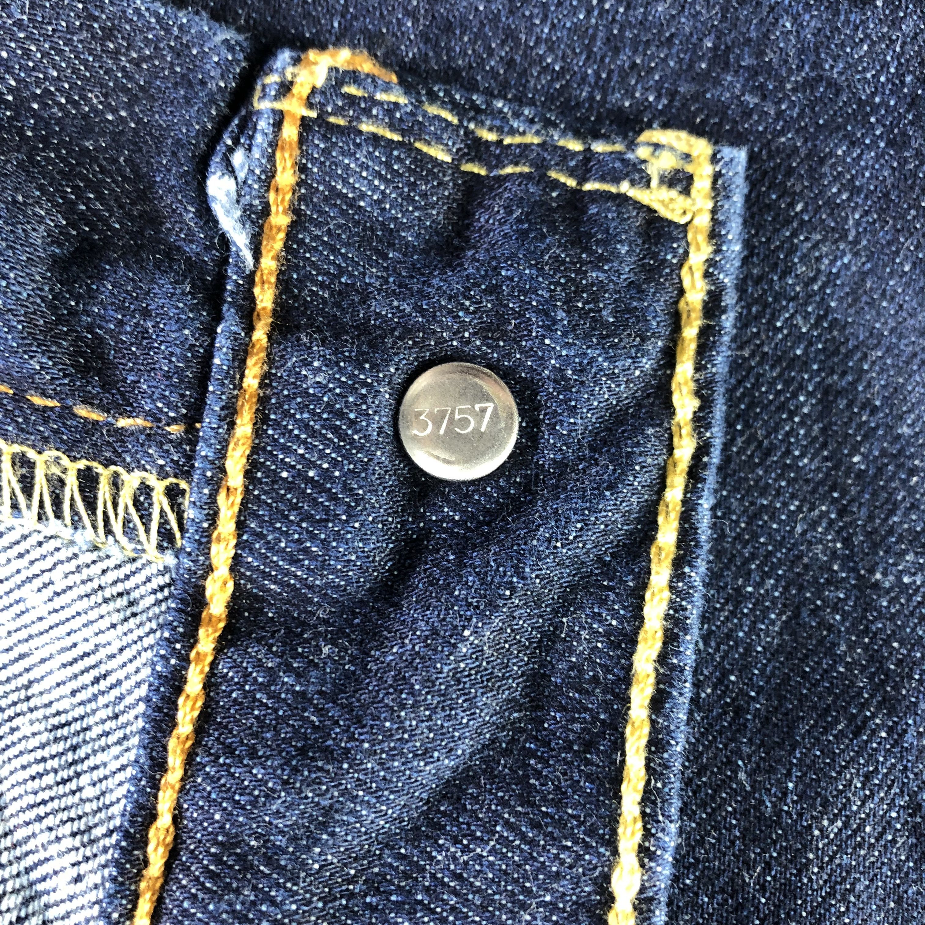 Levi's × Vintage Vintage Blue Wash Levis 569 Jeans-J4435 Size 35" - 8 Thumbnail
