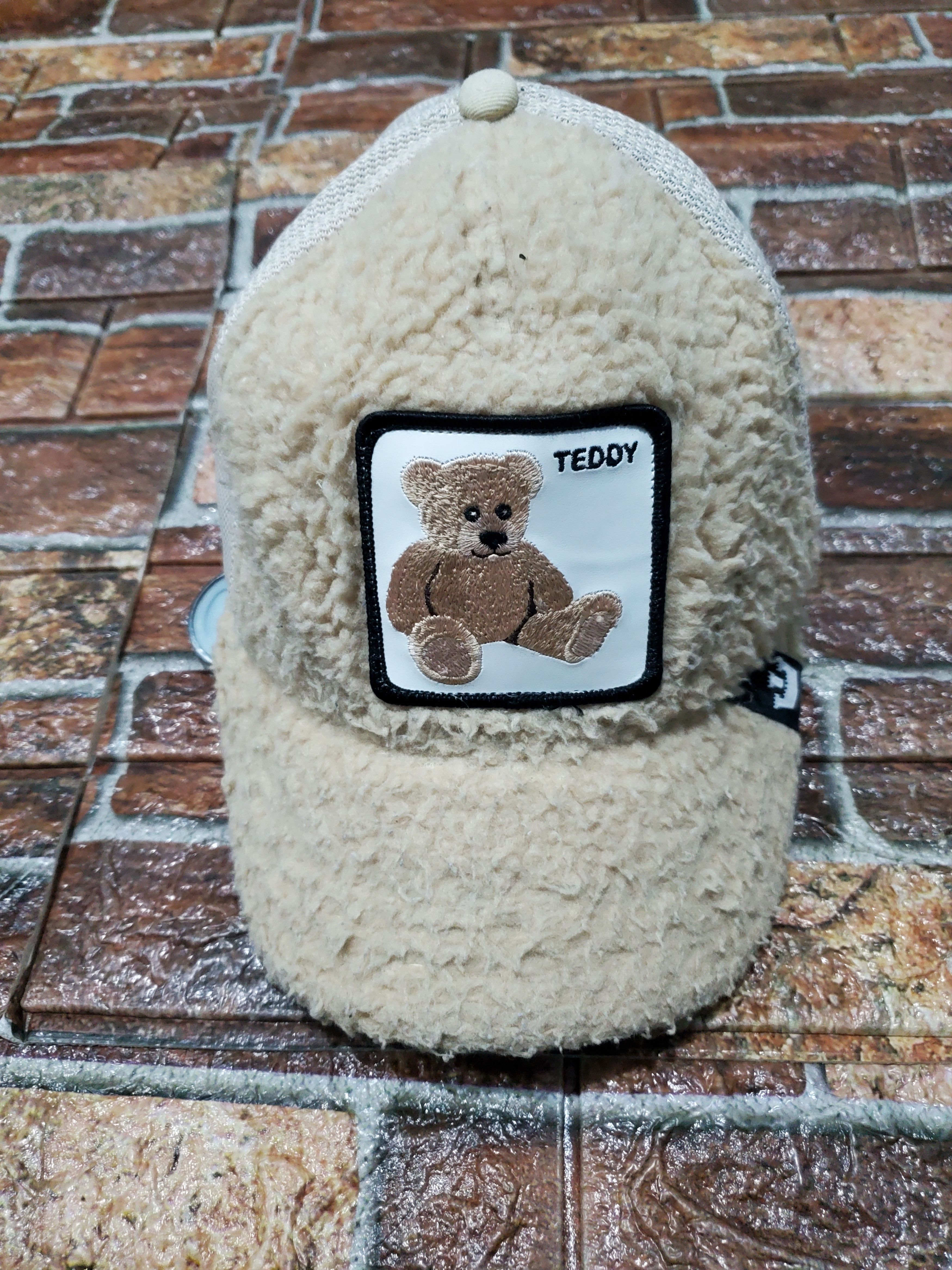 image of Goorin Bros x Trucker Hat Goorin Animal Farm Hat Cap First Bestfriend Teddy Bear, Men's