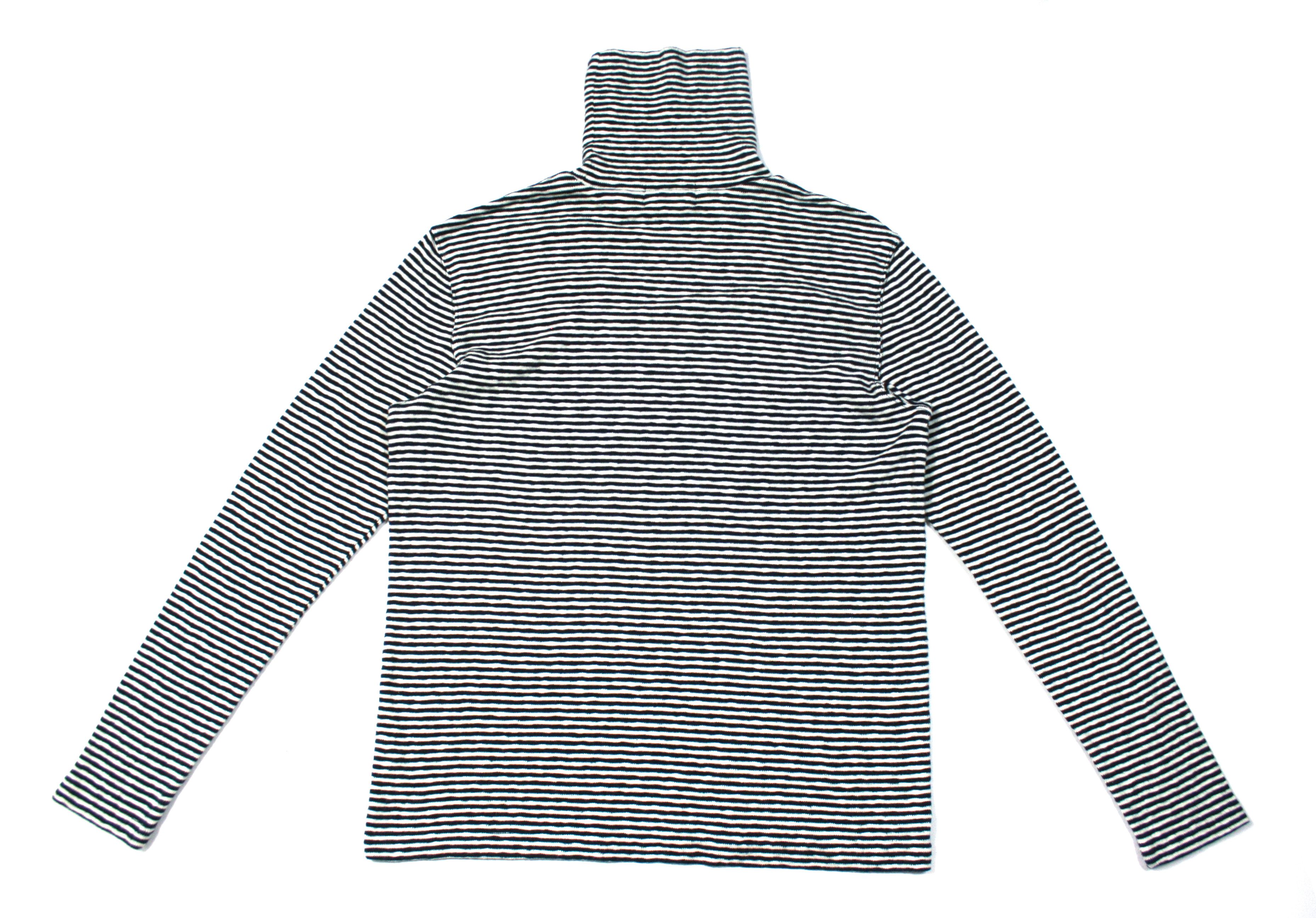 RRL Ralph Lauren Double Ralph Lauren Fisherman Striped Turtleneck Size US XL / EU 56 / 4 - 2 Thumbnail