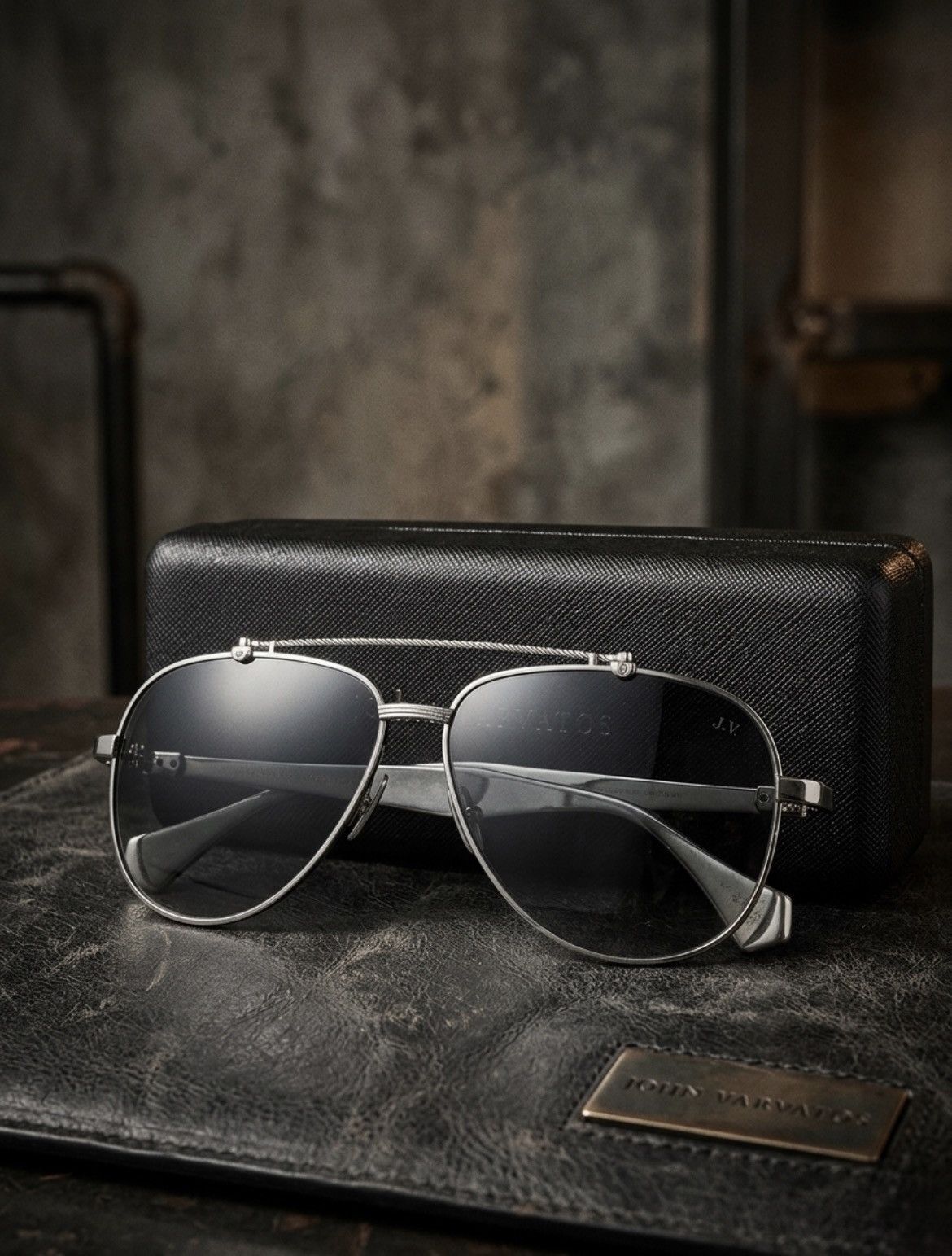 John Varvatos JV104 Limited Edition Sunglasses Size ONE SIZE - 1 Thumbnail