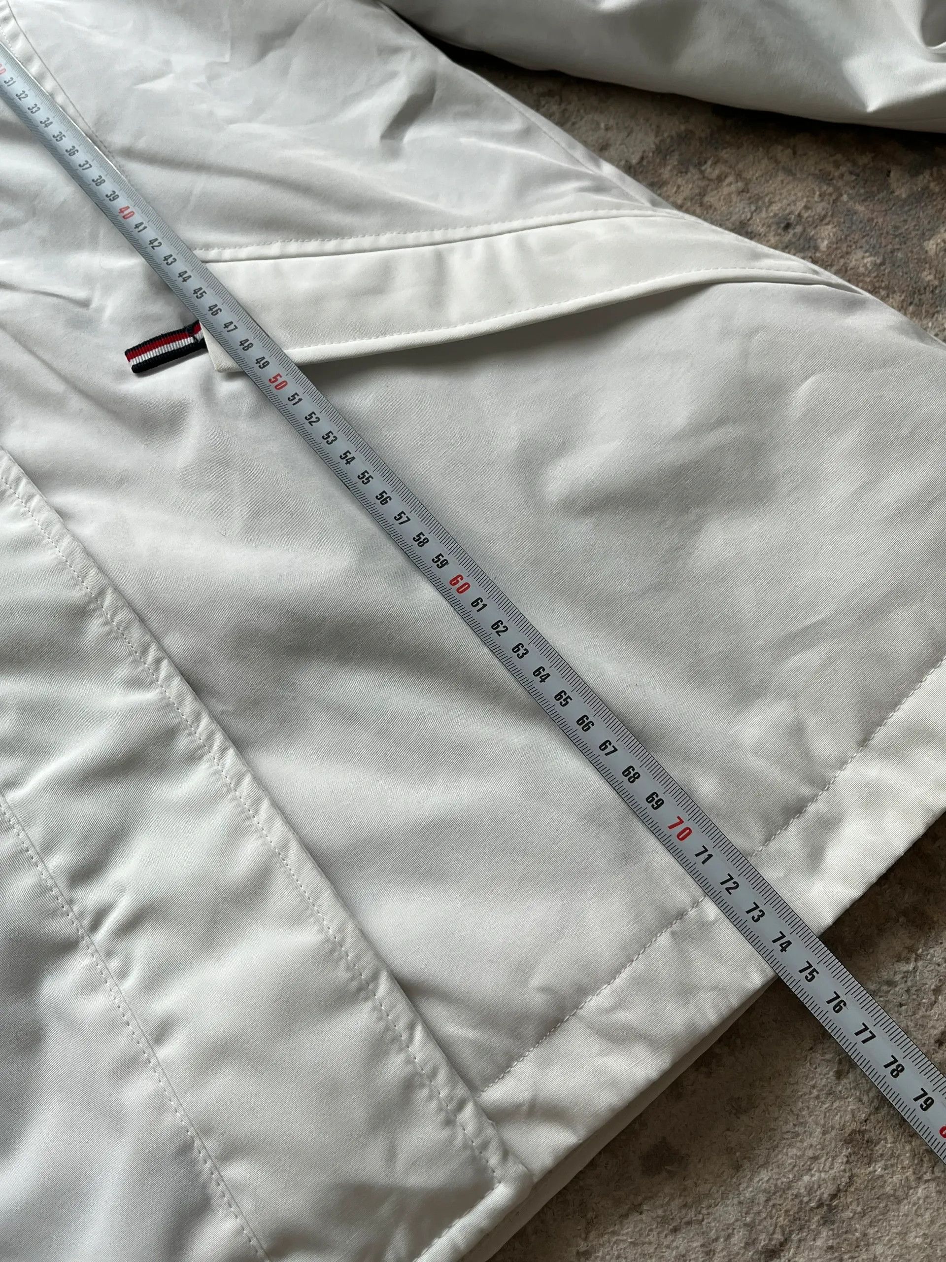 Tommy Hilfiger Tommy Hilfiger Jacket White Rare Sz M-L Size M / US 6-8 / IT 42-44 - 16 Thumbnail