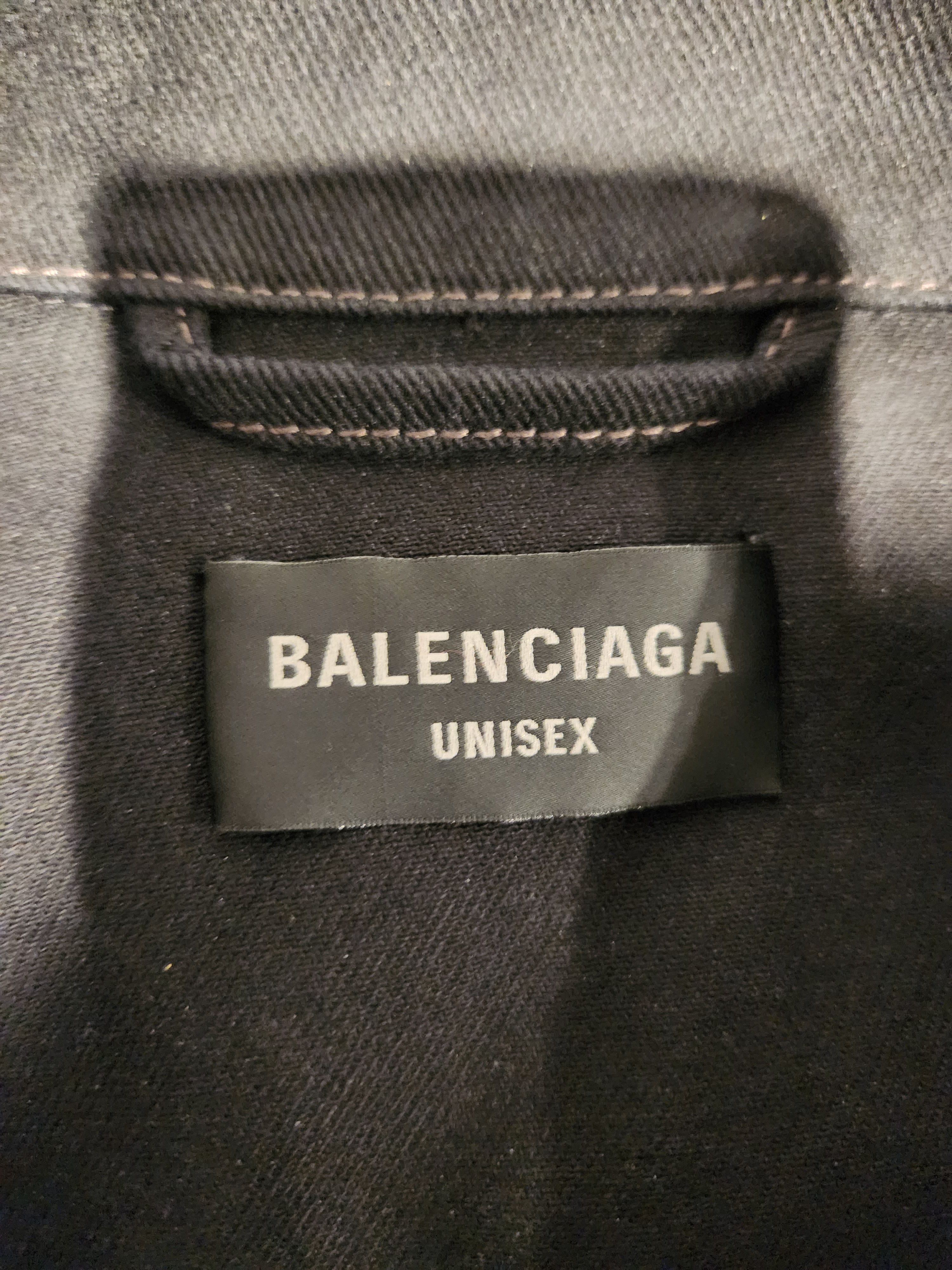 Balenciaga BALENCIAGA DENIM JACKET Size US L / EU 52-54 / 3 - 7 Thumbnail