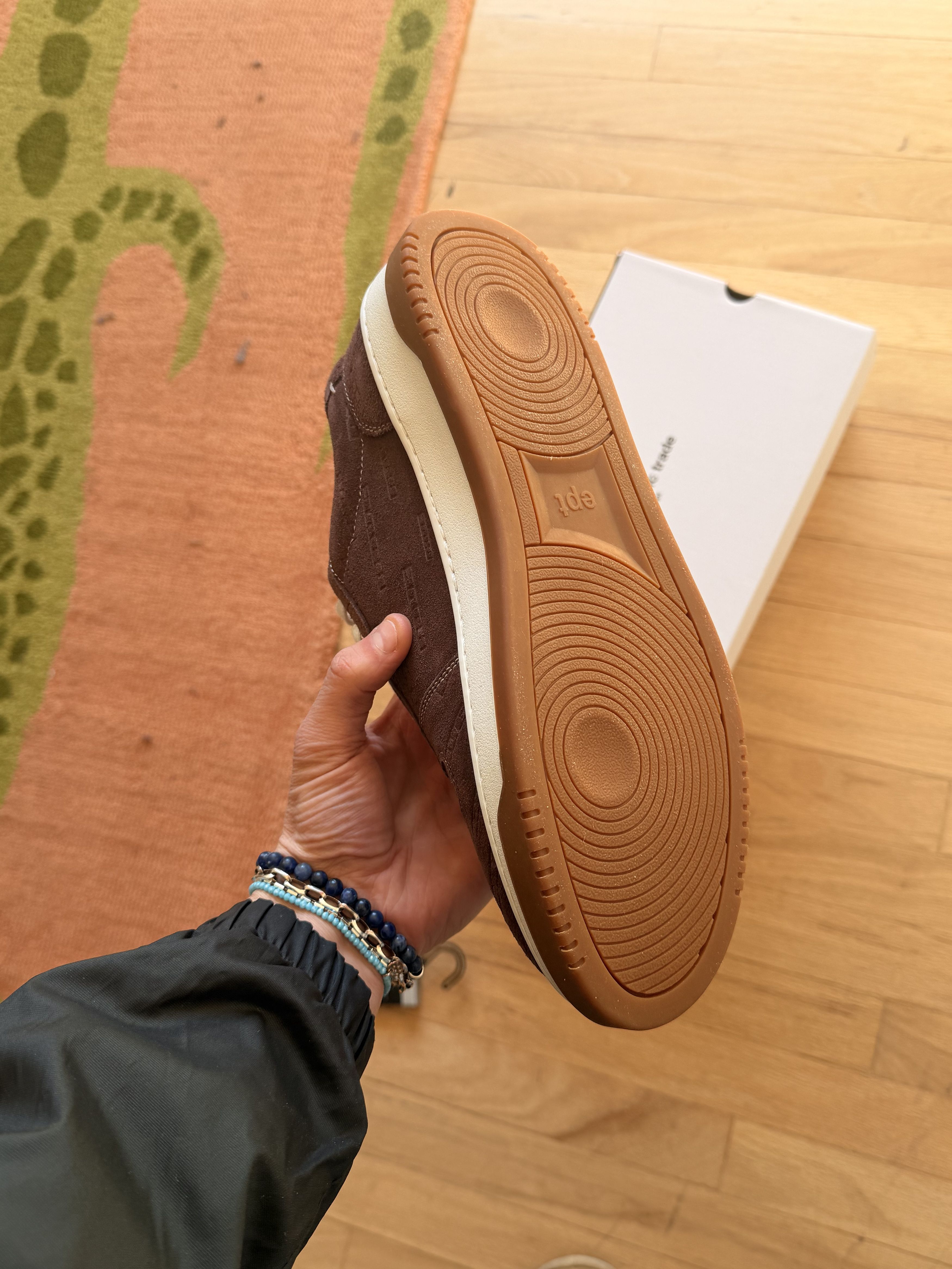 Other East Pacific Trade - Court Rave (Brown/Lime) Size US 10 / EU 43 - 3 Thumbnail