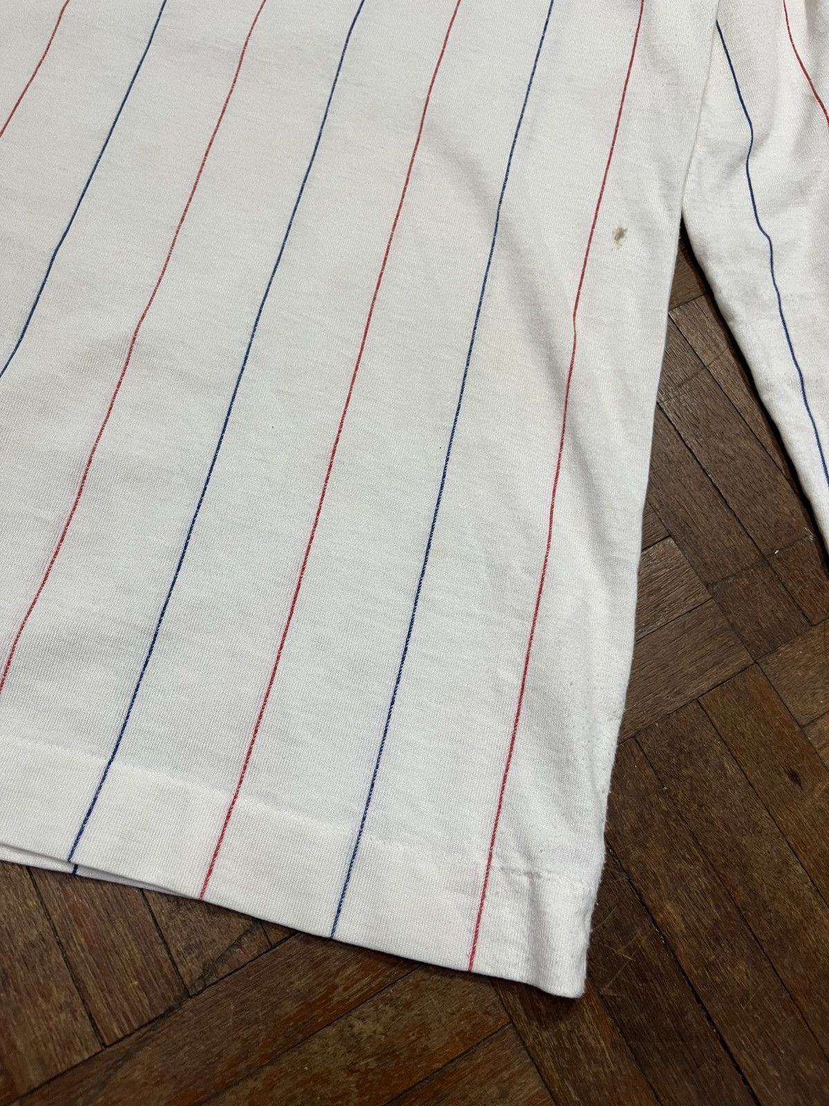 Adidas Vintage 1980s Adidas MSC France Away Kit Longsleeve Jersey Size US S / EU 44-46 / 1 - 8 Thumbnail