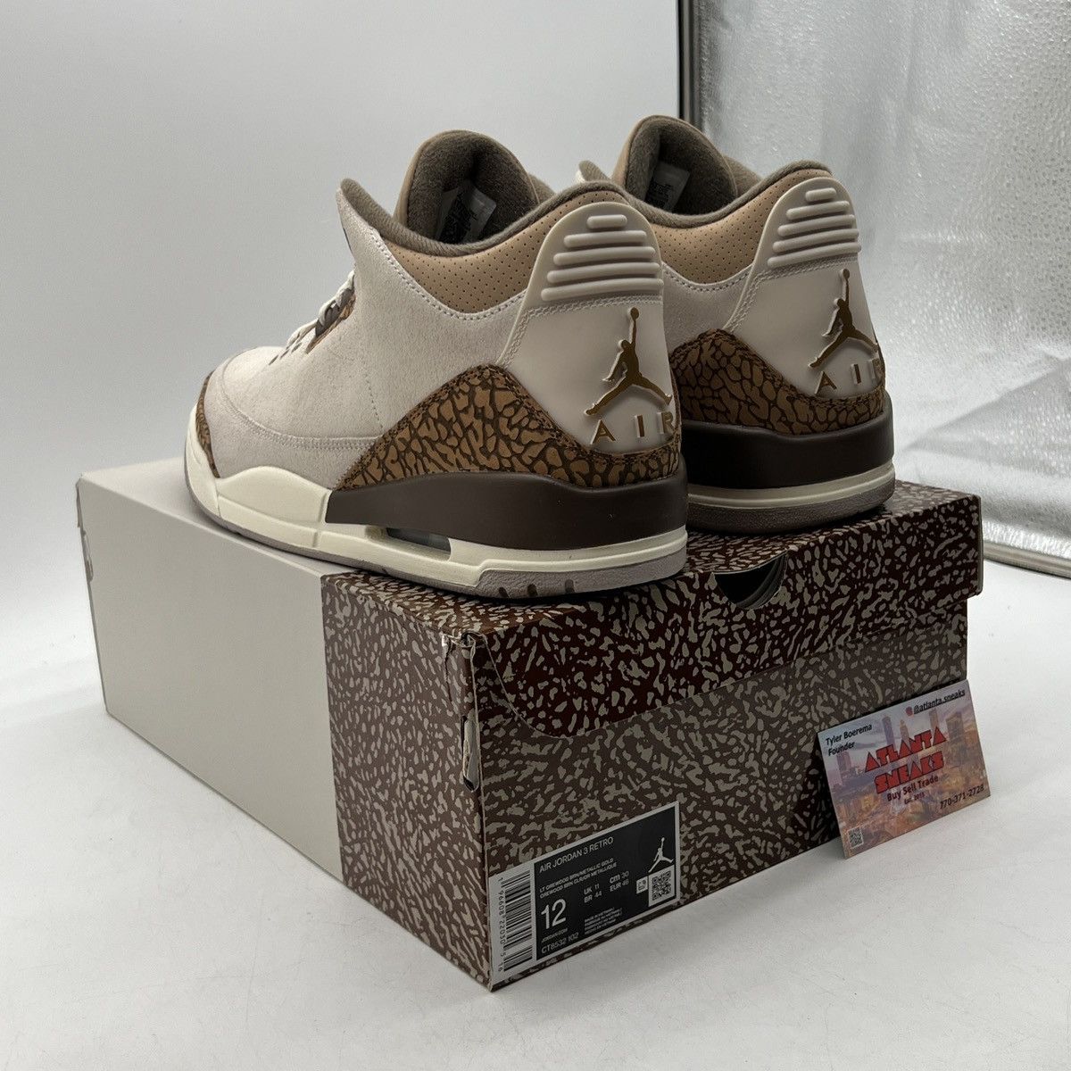 Jordan Brand Air Jordan 3 palomino Size US 12 / EU 45 - 4 Thumbnail