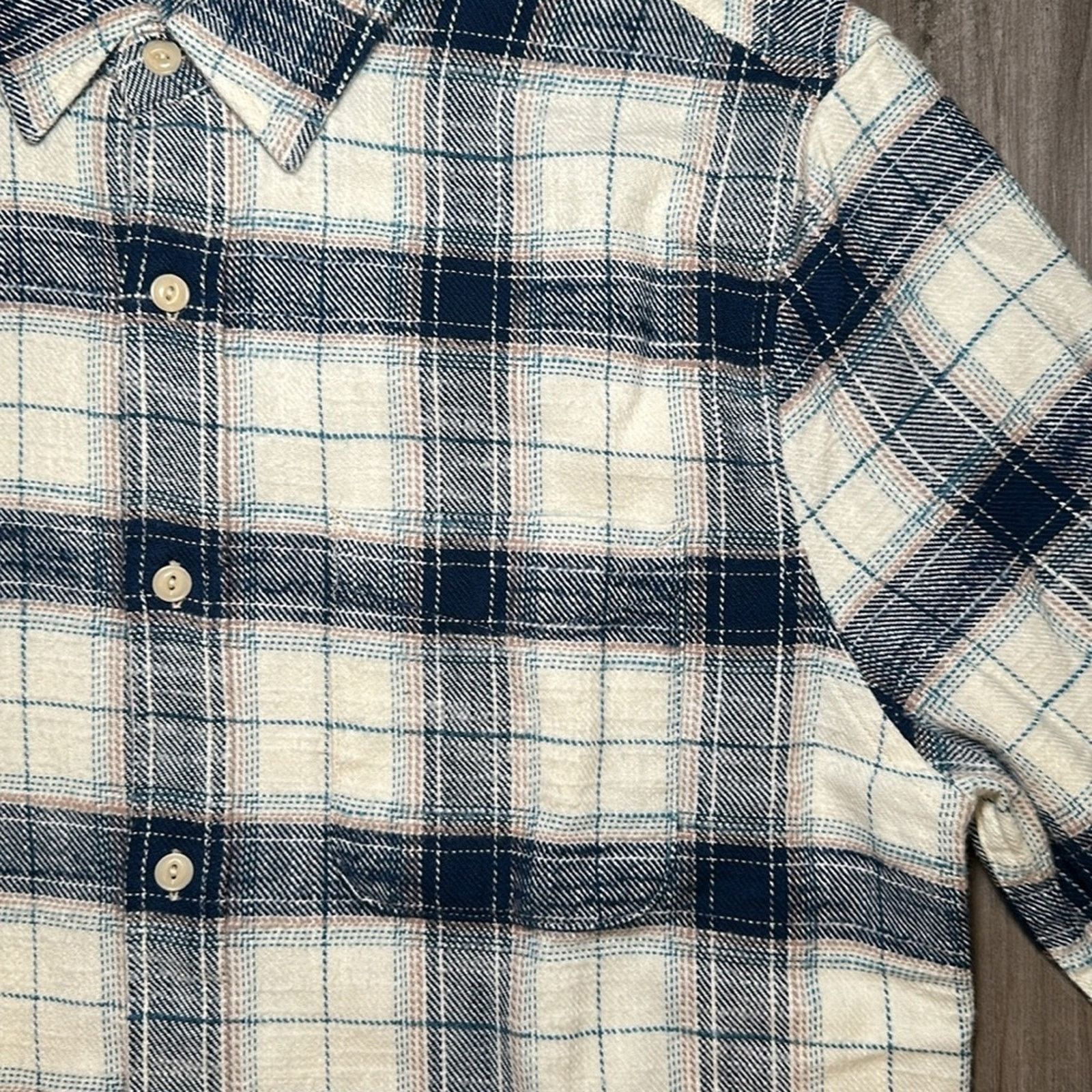 AG Adriano Goldschmied AG Adriano Goldschmied Flannel Long Sleeve - Medium Size US M / EU 48-50 / 2 - 5 Thumbnail