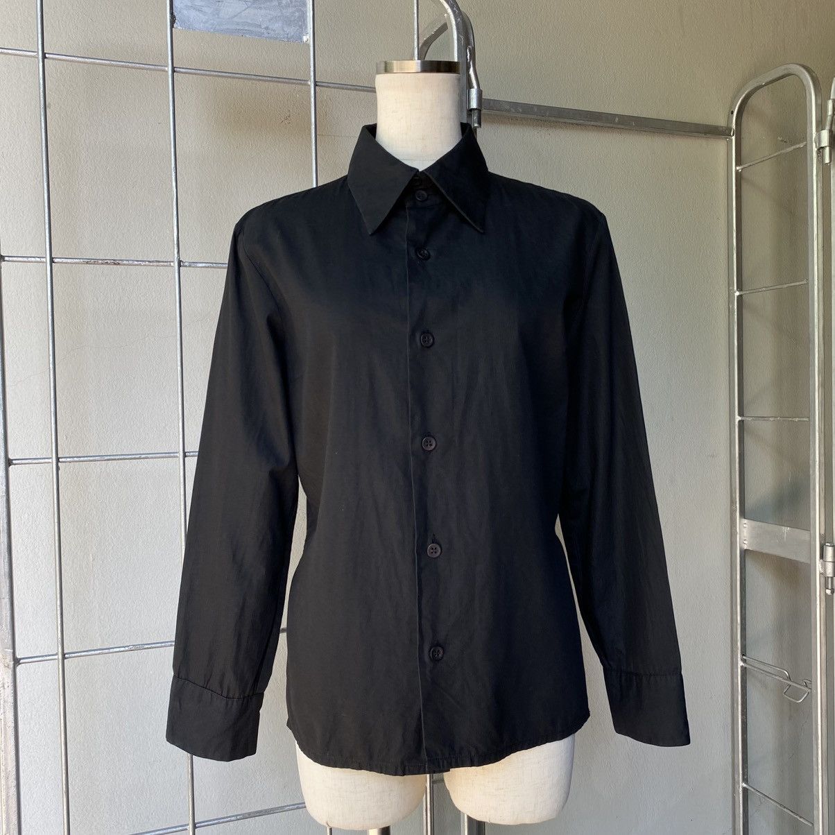 Dirk Bikkembergs DIRK BIKKEMBERGS Women Fitted Long-Sleeve Button-Up Shirt Size M / US 6-8 / IT 42-44 - 9 Thumbnail