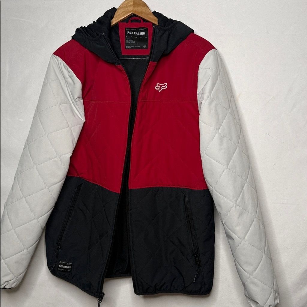 Fox Racing NWOT Fox Racing Skyline Insulated colorblock hooded jacket L Size US L / EU 52-54 / 3 - 1 Thumbnail
