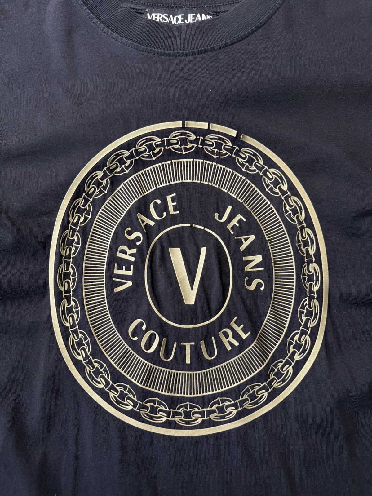 Versace Versace Jeans Couture Big logo T shirts Size US S / EU 44-46 / 1 - 12 Thumbnail