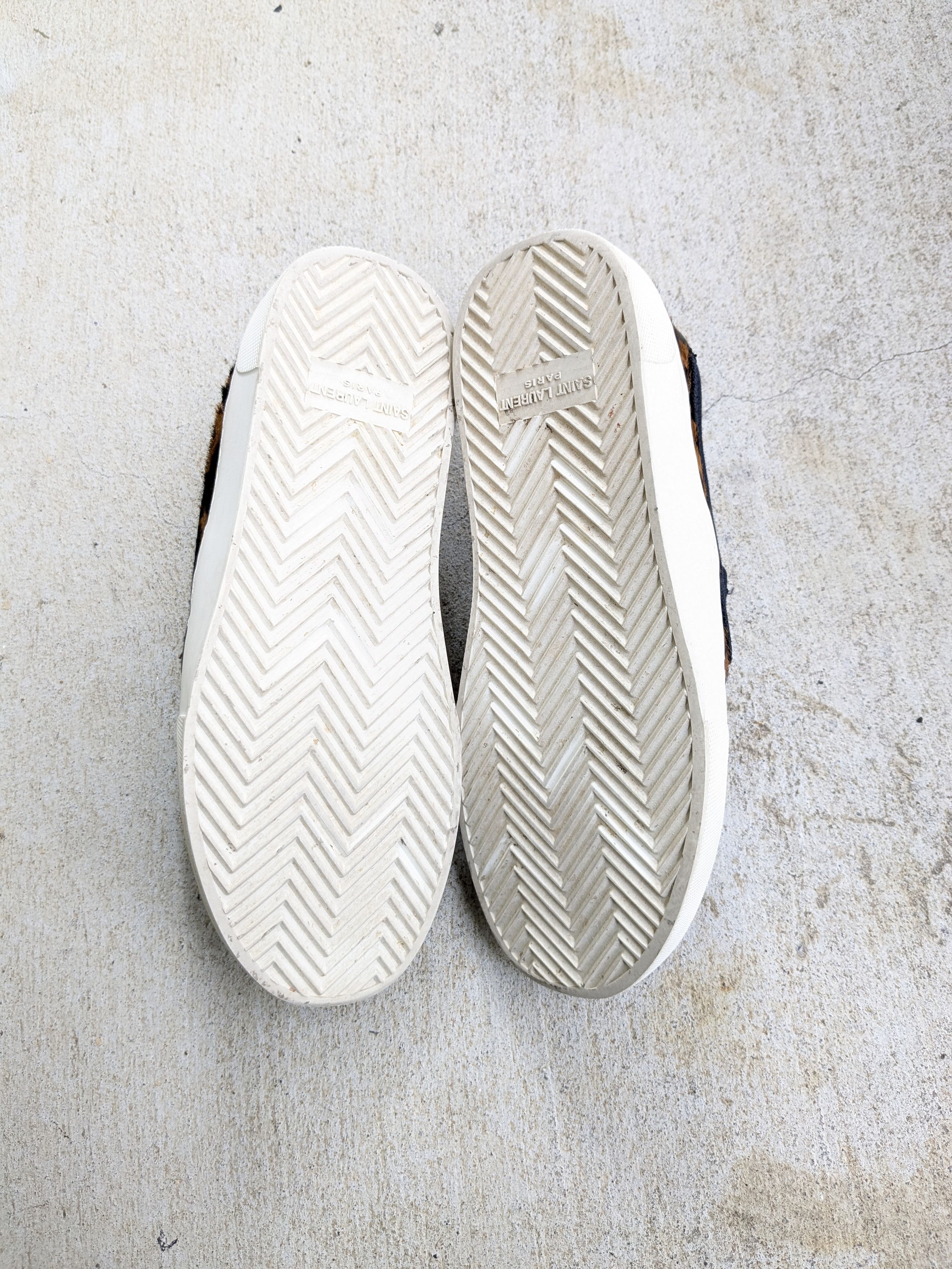 Saint Laurent Paris Saint Laurent Sneakers Cheetah Pony Hair Slip On 5.5 35.5 Size US 5.5 / IT 35.5 - 15 Thumbnail