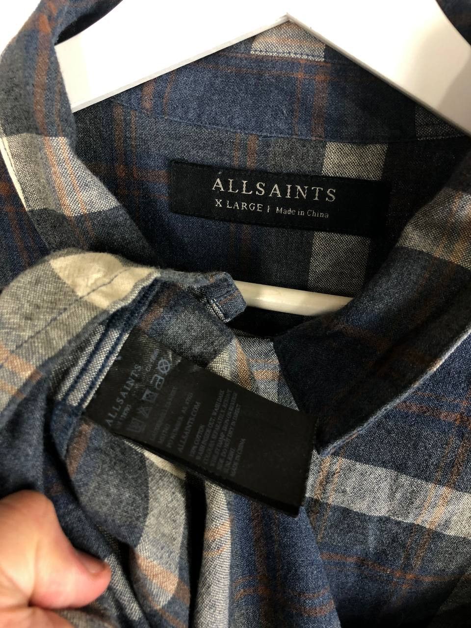 Allsaints AllSaints Shirt Lauderhill LS Check size XL Size US XL / EU 56 / 4 - 7 Thumbnail
