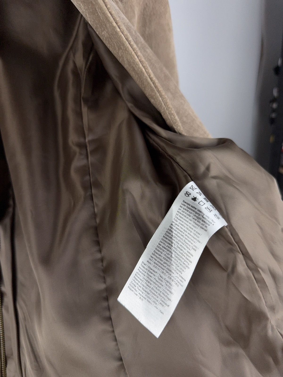Leather Vintage 90s Moto Punk Leather Jacket Biker Rick Owens Style Size M / US 6-8 / IT 42-44 - 7 Thumbnail