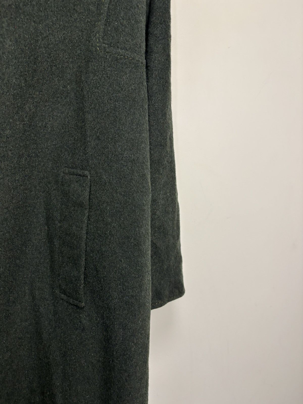 Other Vintage Moessmer Women’s Tiroler Loden Wool Alpaca Overcoat Size L / US 10 / IT 46 - 9 Thumbnail