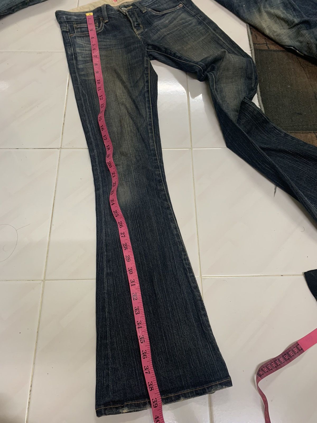 Japanese Brand flared back number japanese jeans like ifsixwasnine / lgb Size 29" - 20 Thumbnail