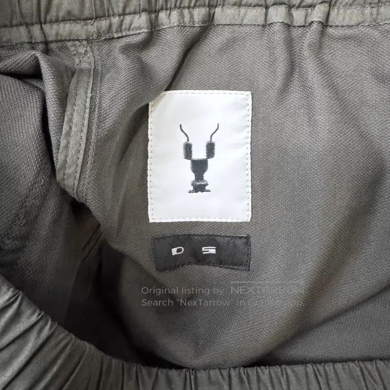 Rick Owens Rick Owens size m Double-ring military green shorts Size US 28 / EU 44 - 4 Thumbnail