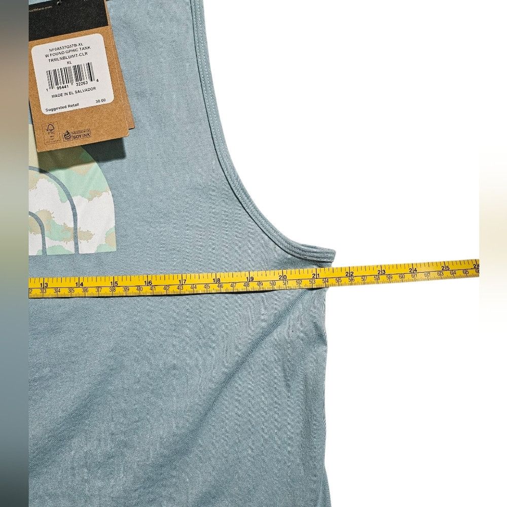 The North Face The North Face Women Blue Camo Tank XL Size XL / US 12-14 / IT 48-50 - 4 Thumbnail