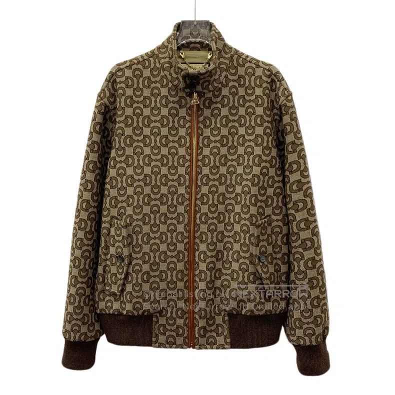 Gucci Gucci Ebony-coloured horse buckle jacquard full-printed wo Size US S / EU 44-46 / 1 - 1 Thumbnail